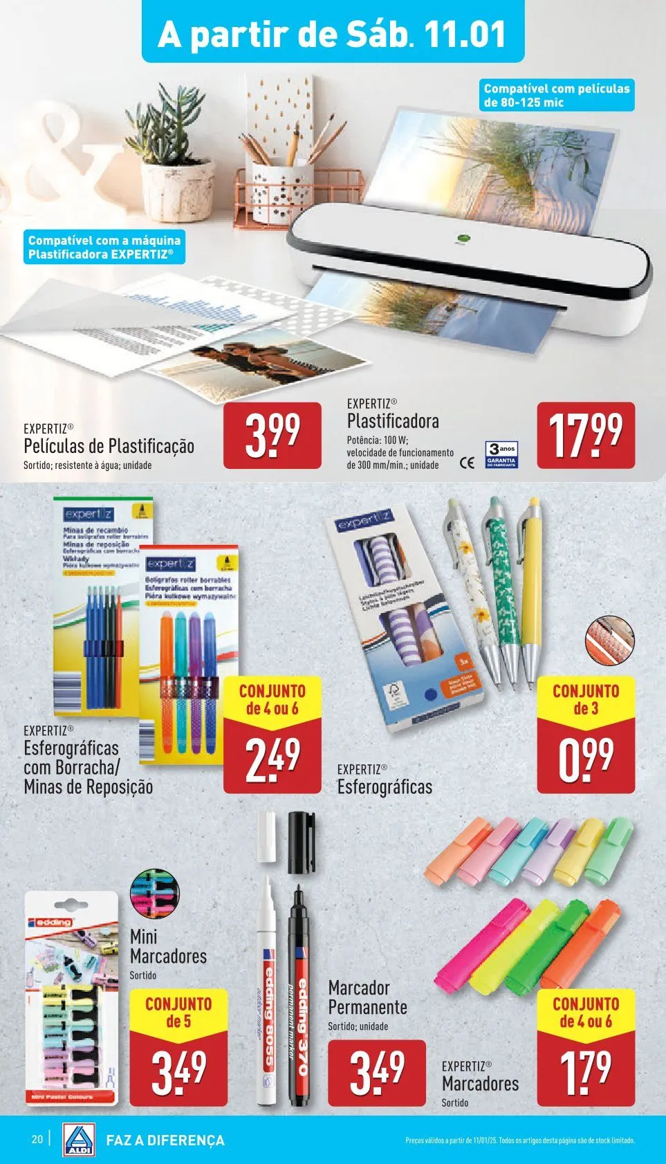 Folheto Aldi Ofertas de 8 de janeiro até 14 de janeiro 2025 - Pagina 20