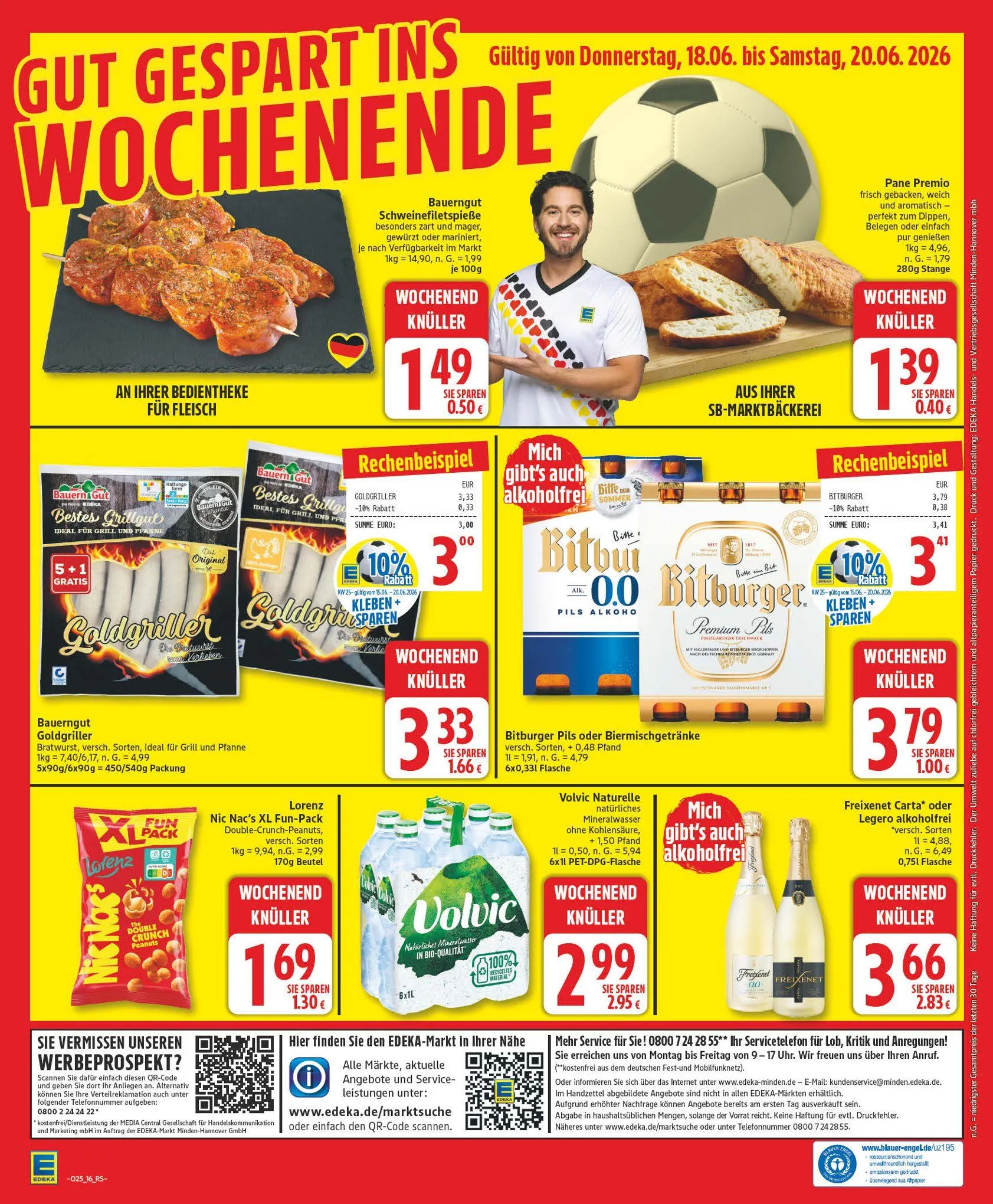 Edeka Prospekte  von 15. Juni bis 20. Juni 2026 - Prospekt seite 20