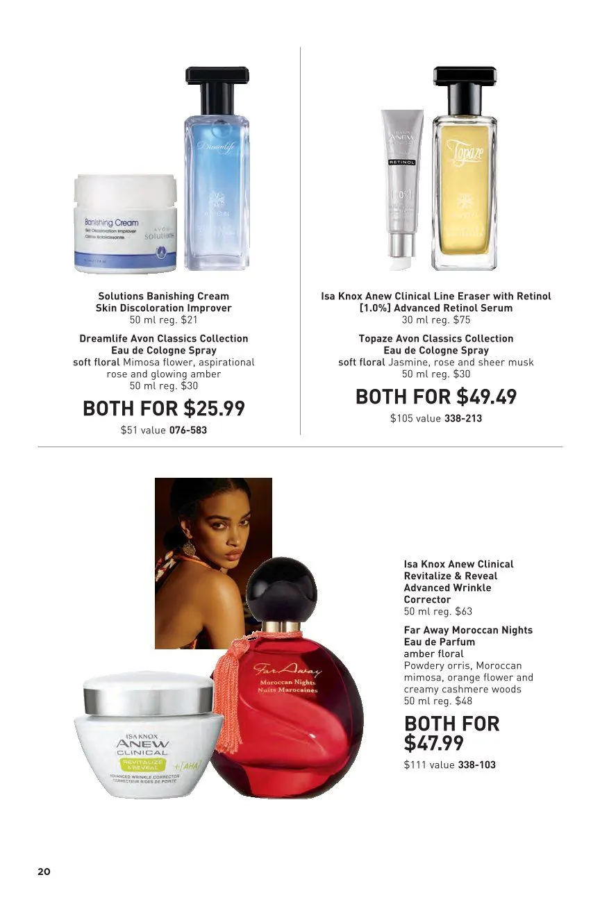 Avon Sales from April 22 to May 4 2026 - flyer page 20
