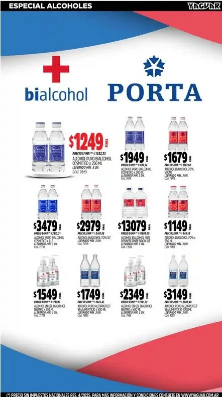 Ofertas de Ofertas Yaguar 28 de julio al 3 de agosto 2025 - Página 19 del catálogo