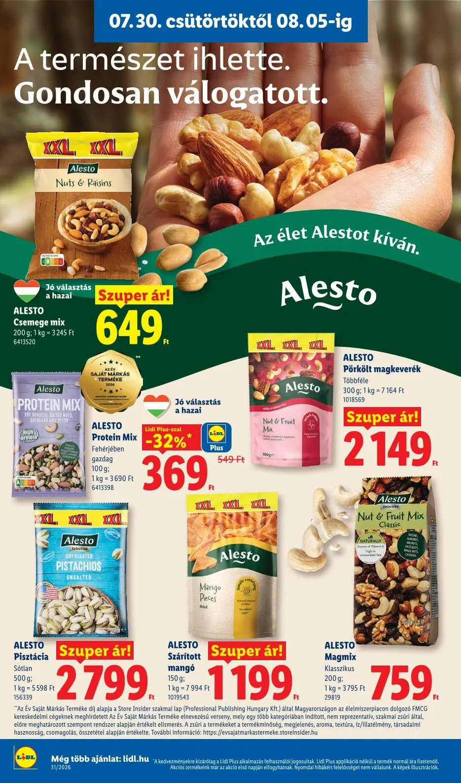 Katalógus Lidl  július 30.-tól augusztus 8.-ig 2026. - Oldal 20