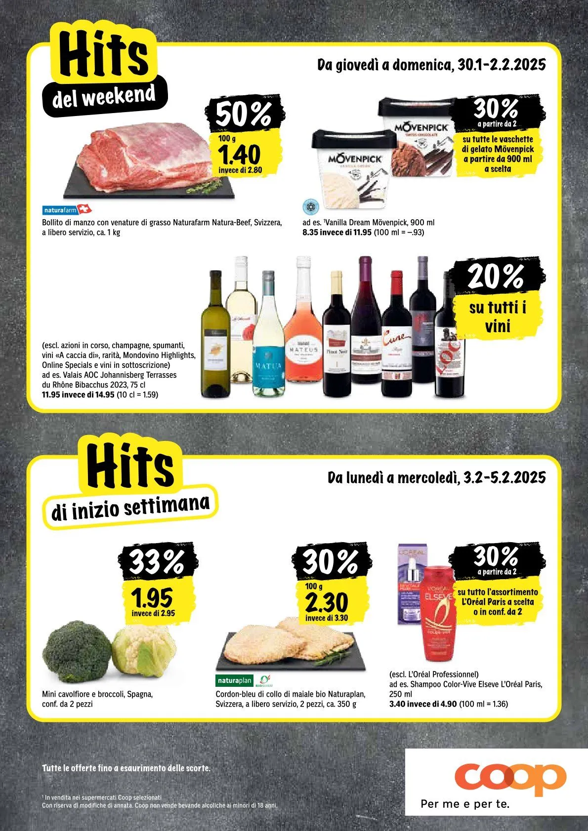 Katalog von Coop von 30. Januar bis 5. Februar 2025 - Prospekt seite  20