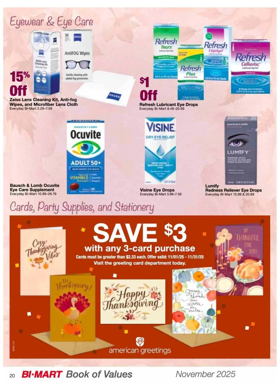 Weekly ad Bi-Mart Sales from November 13 to November 30 2025 - Page 20