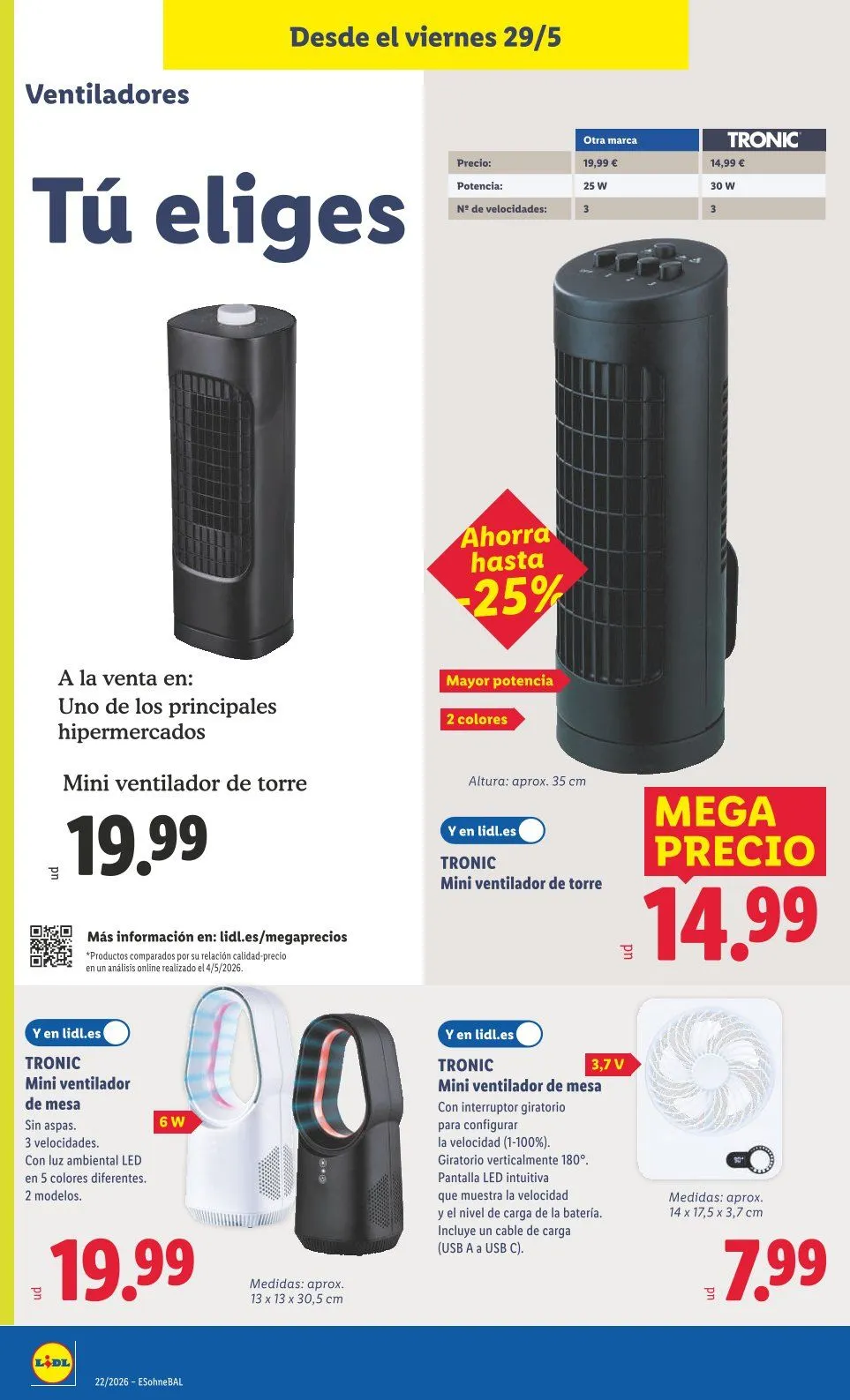 Catálogo de Lidl Ofertas 25 de mayo al 31 de mayo 2026 - Página 20
