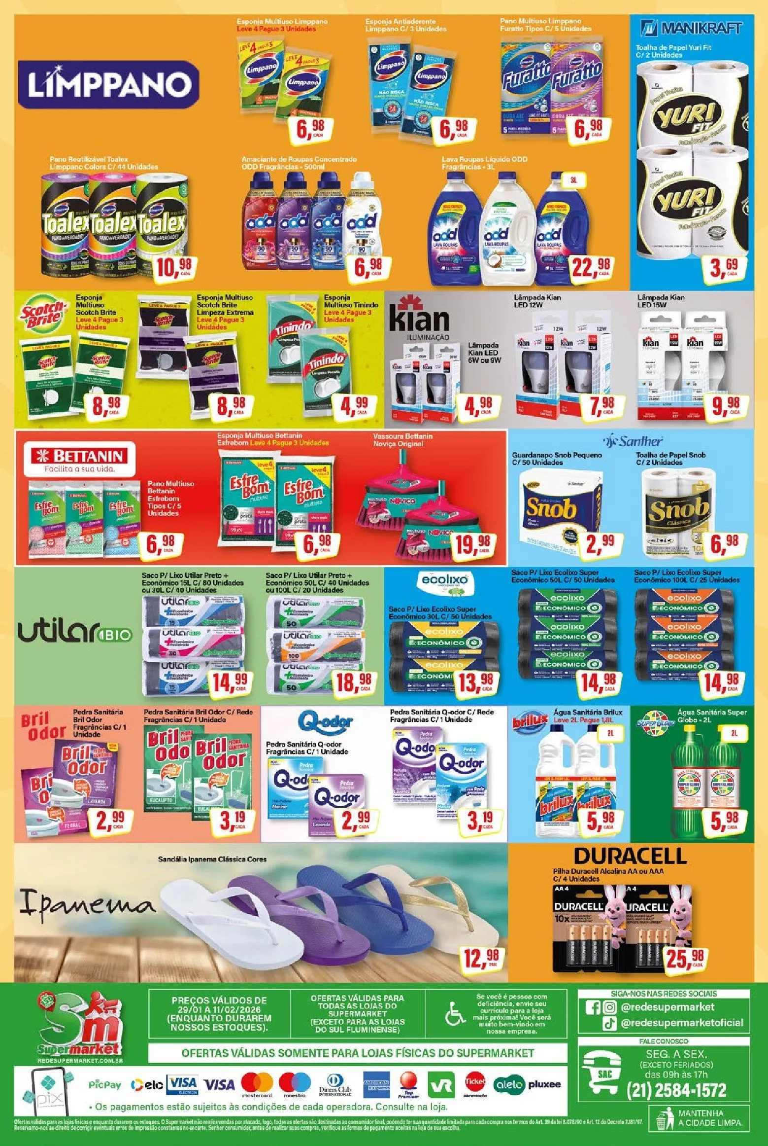 Encarte de Folhetos Rede Supermarket  10 de fevereiro até 11 de fevereiro 2026 - Pagina 20