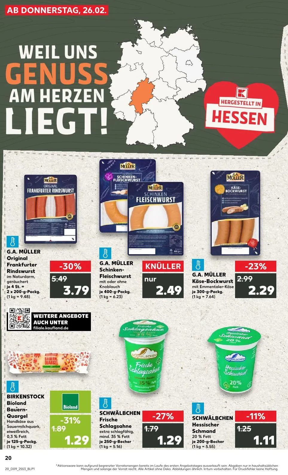 Kaufland Angebote von 27. Februar bis 4. März 2026 - Prospekt seite 20