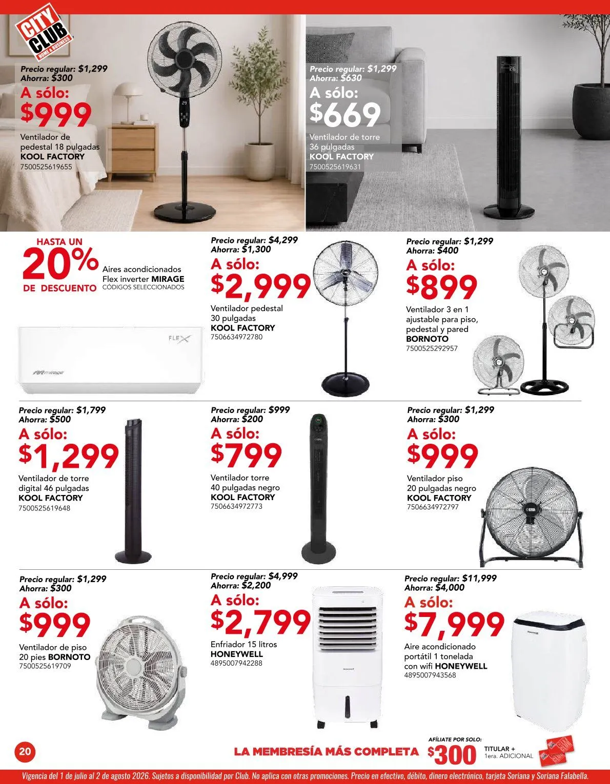 Catálogo de City Club Ofertas 1 de julio al 31 de julio 2026 - Pagina 20