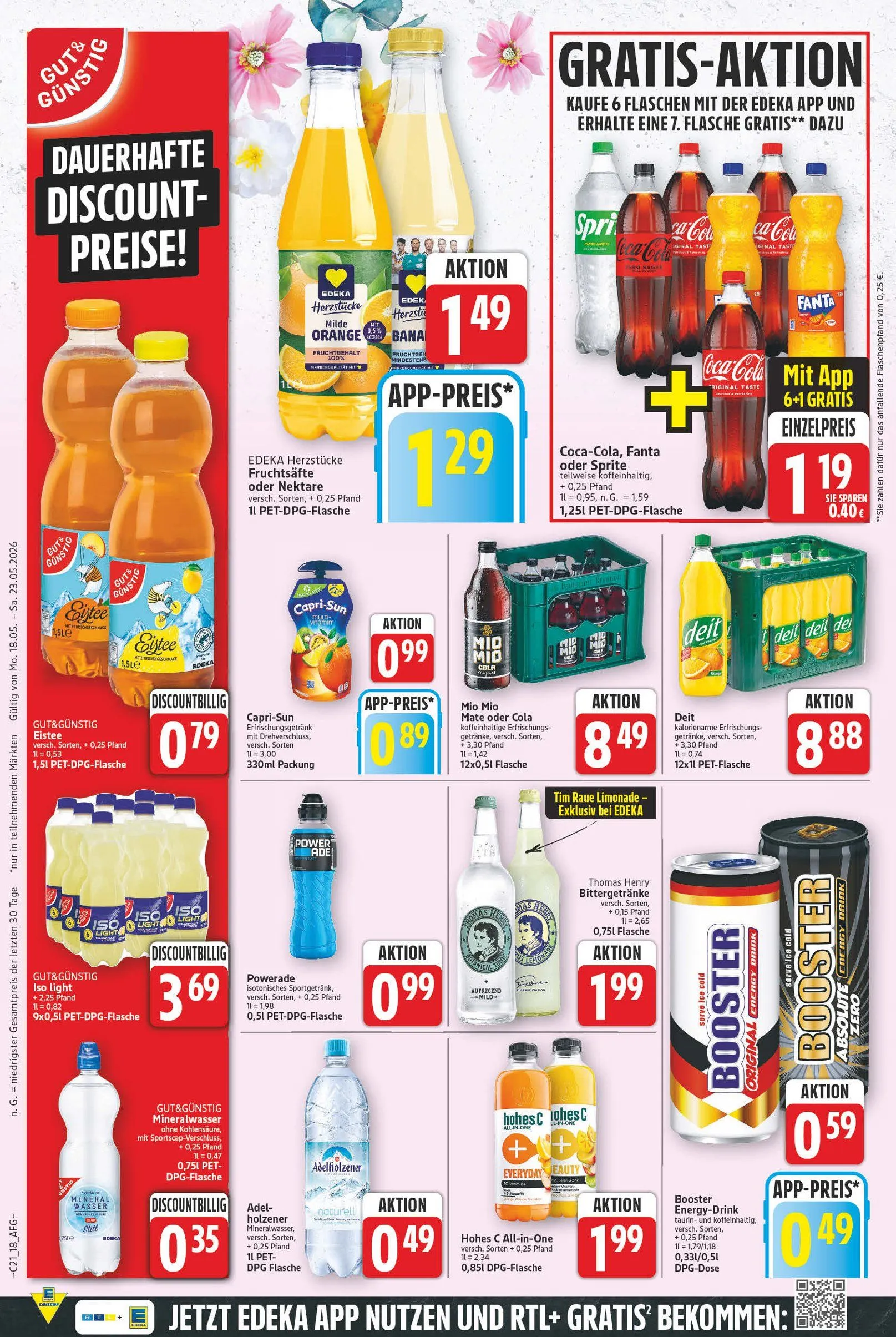  Edeka Angebote von 18. Mai bis 23. Mai 2026 - Prospekt seite 20