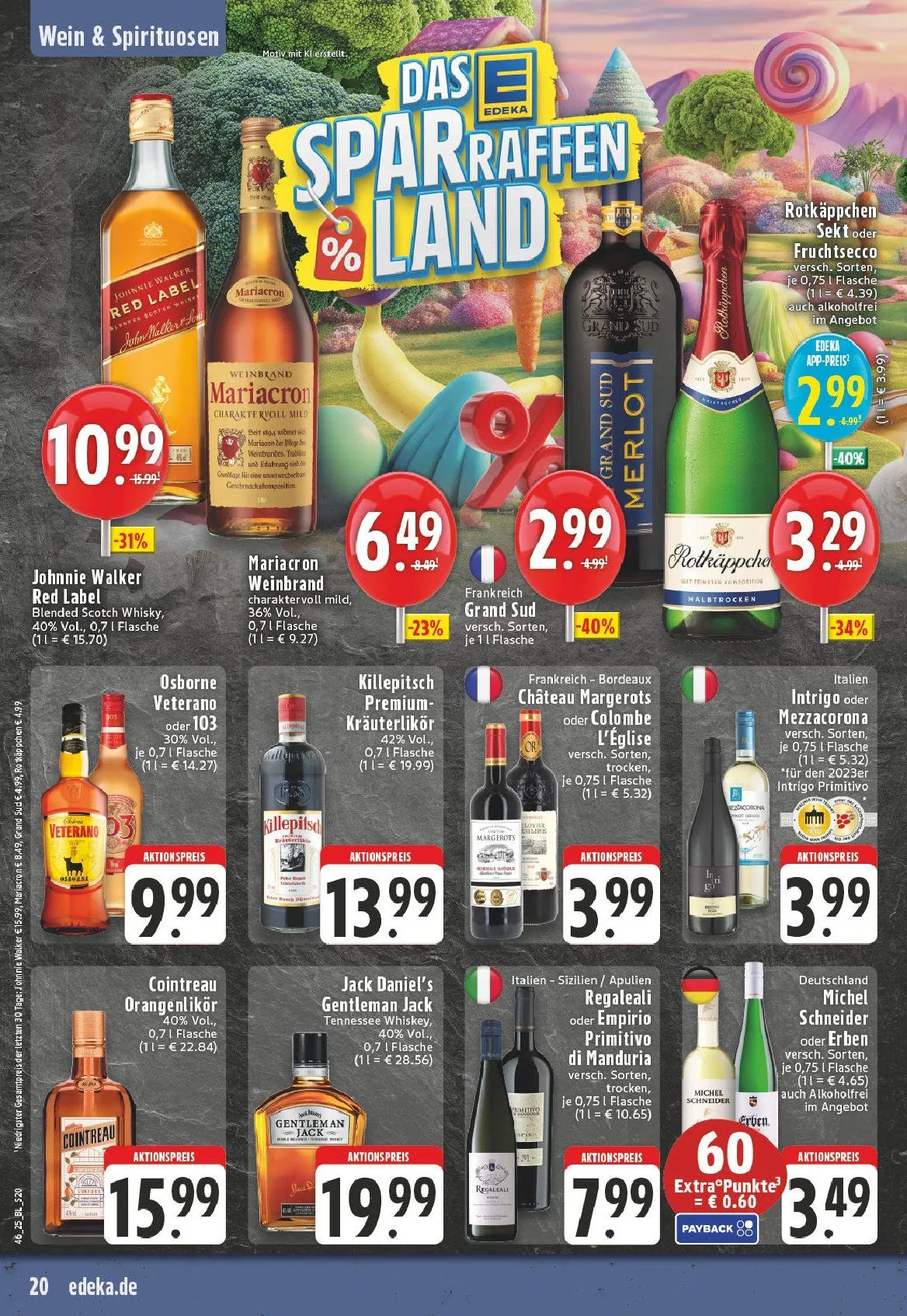 Edeka  Angebote von 10. November bis 15. November 2025 - Prospekt seite 20