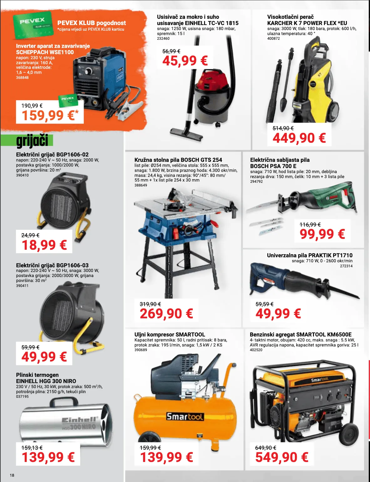 Katalog Najnovije ponude trgovine Pevex od 23. listopada do 17. studenoga 2025. - Pregled Stranica 18