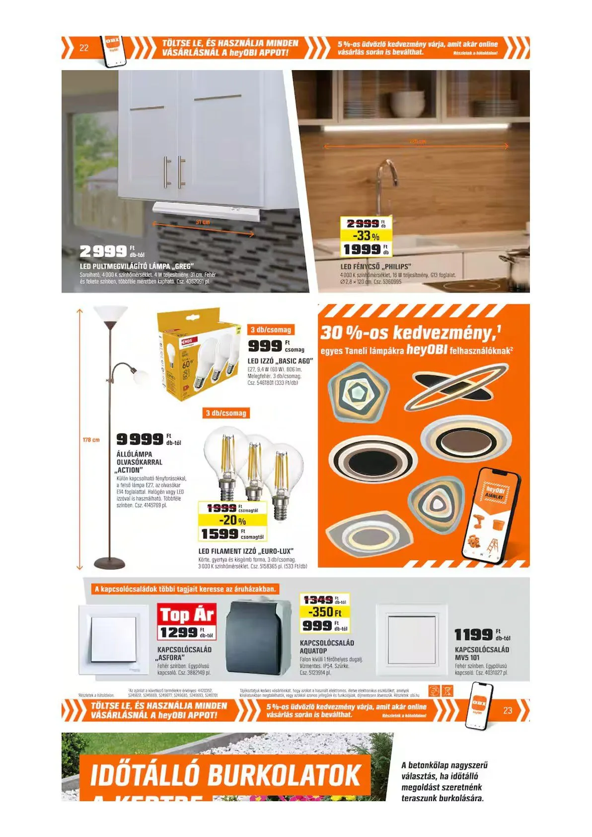 Katalógus  OBI legfrissebb ajánlatai február 3.-tól március 1.-ig 2026. - Oldal 20