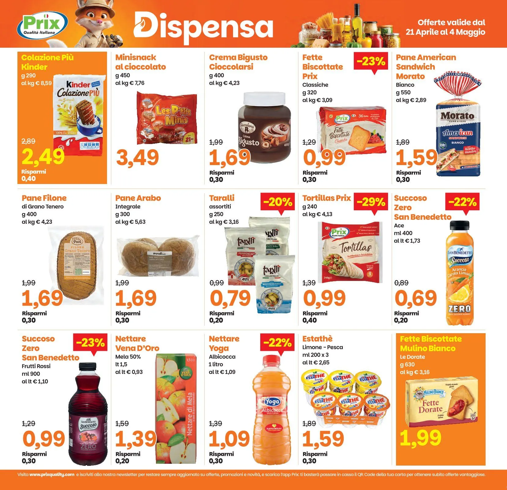 Volantini Prix Quality da 21 aprile a 4 maggio di 2026 - Pagina del volantino 20