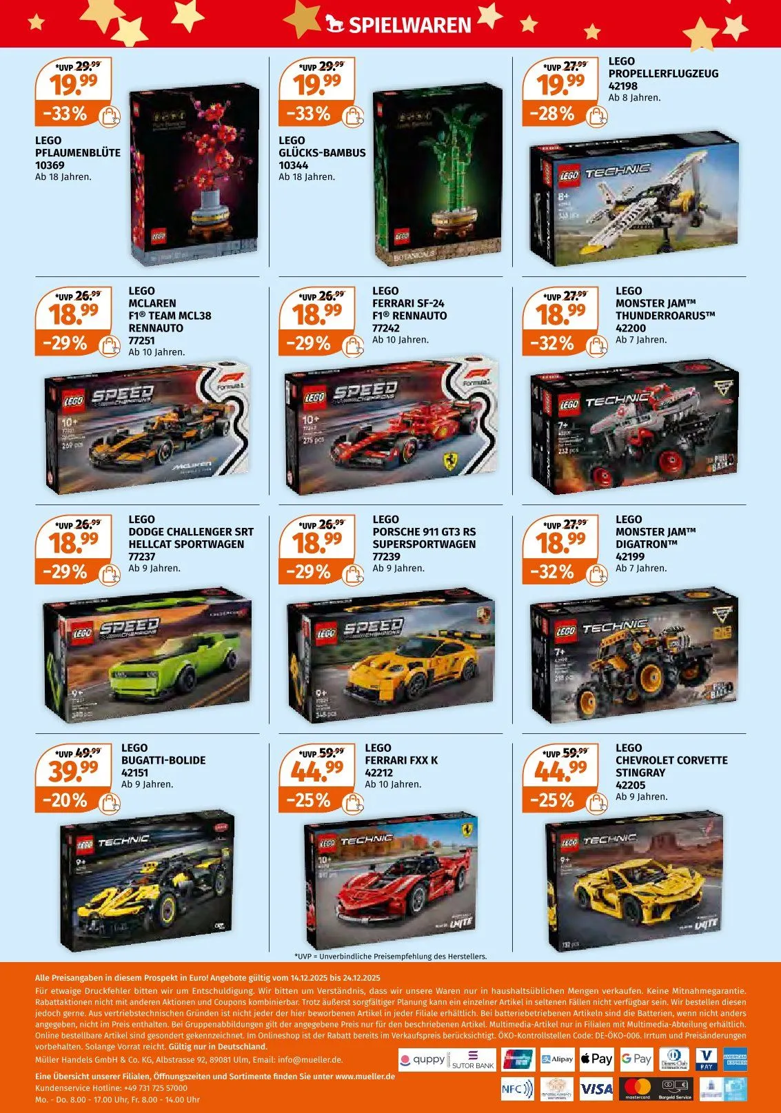 Müller Angebote von 14. Dezember bis 24. Dezember 2025 - Prospekt seite 20