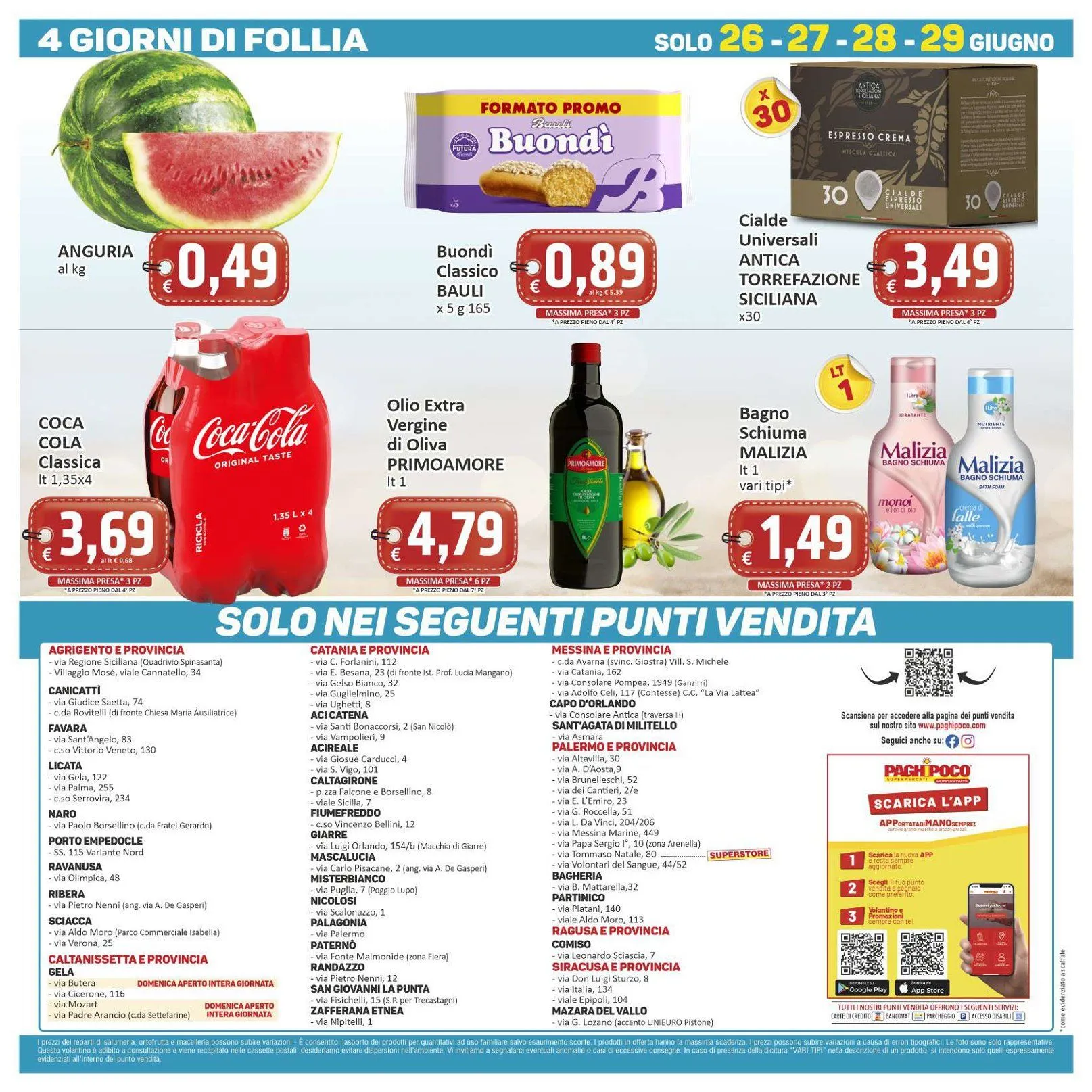  Paghi Poco Volantino  da 19 giugno a 29 giugno di 2026 - Pagina del volantino 20