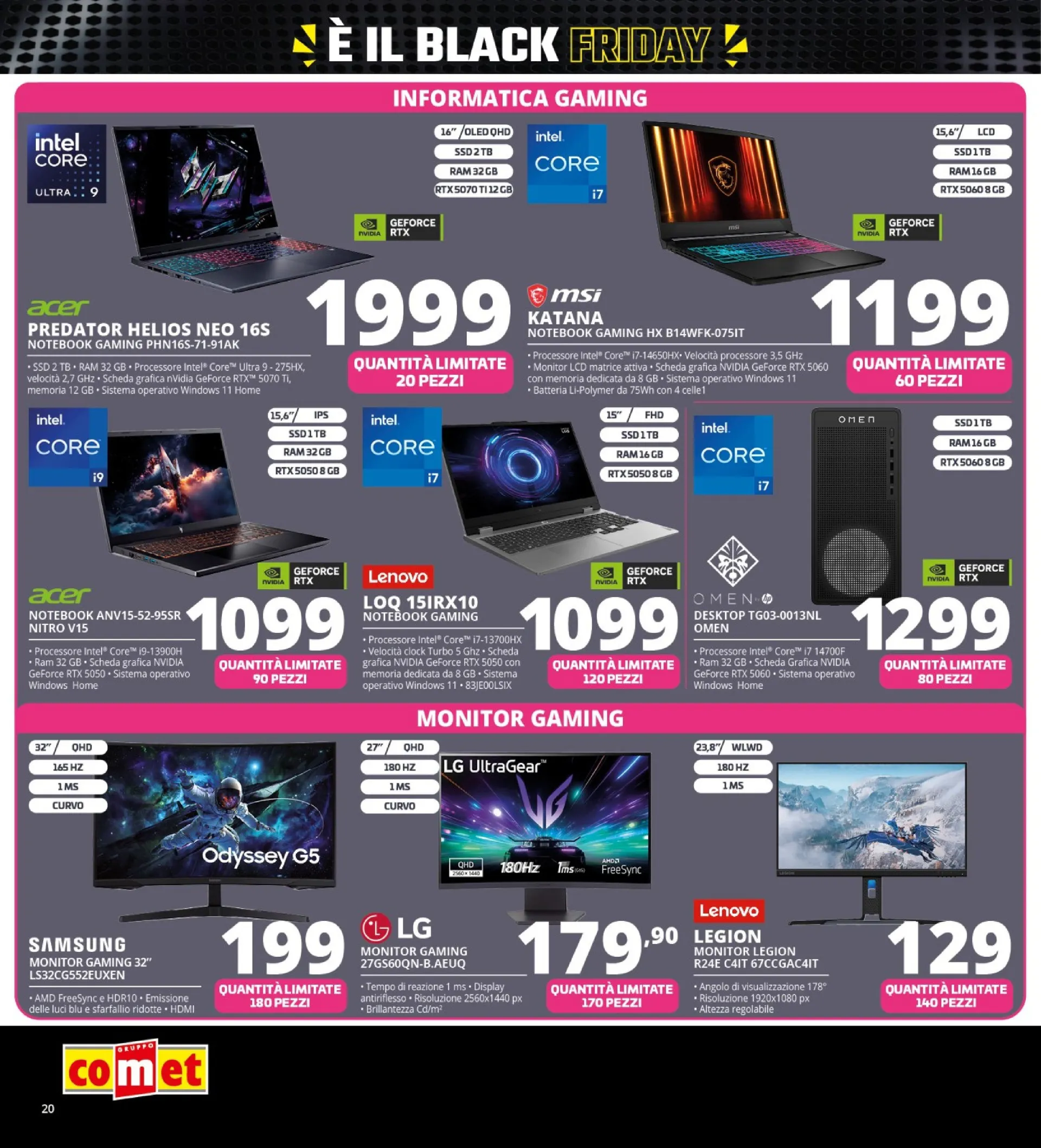 Comet Volantino da 13 novembre a 11 dicembre di 2025 - Pagina del volantino 20