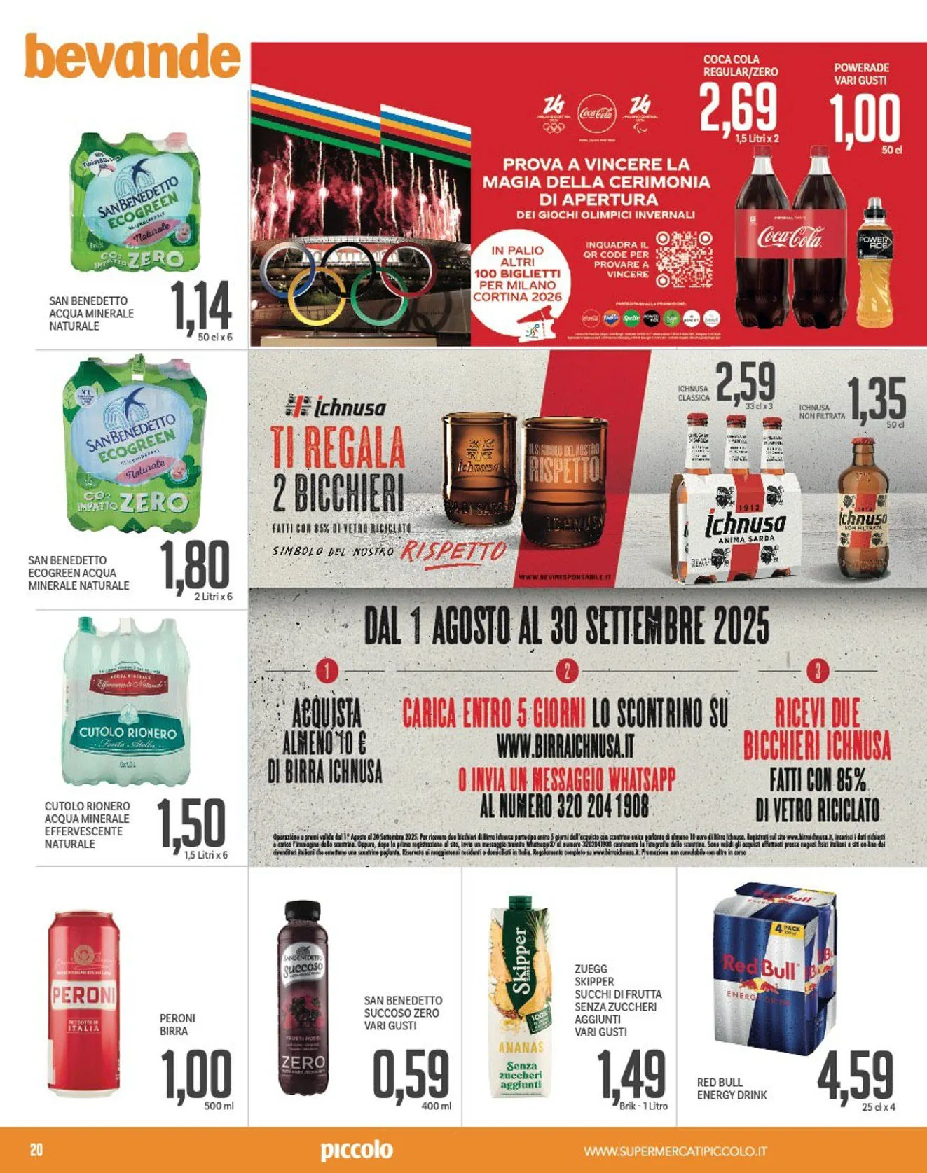 Volantini Piccolo da 1 settembre a 14 settembre di 2025 - Pagina del volantino 20