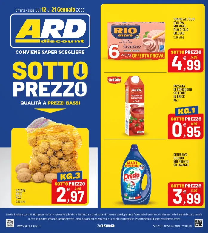  Volantini ARD Discount da 12 gennaio a 21 gennaio di 2026 - Pagina del volantino 20