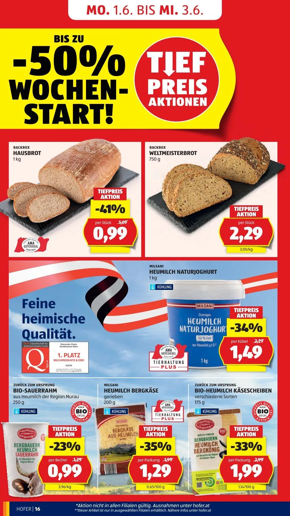  Hofer Prospekte von 29. Mai bis 3. Juni 2026 - Flugblätt seite  20