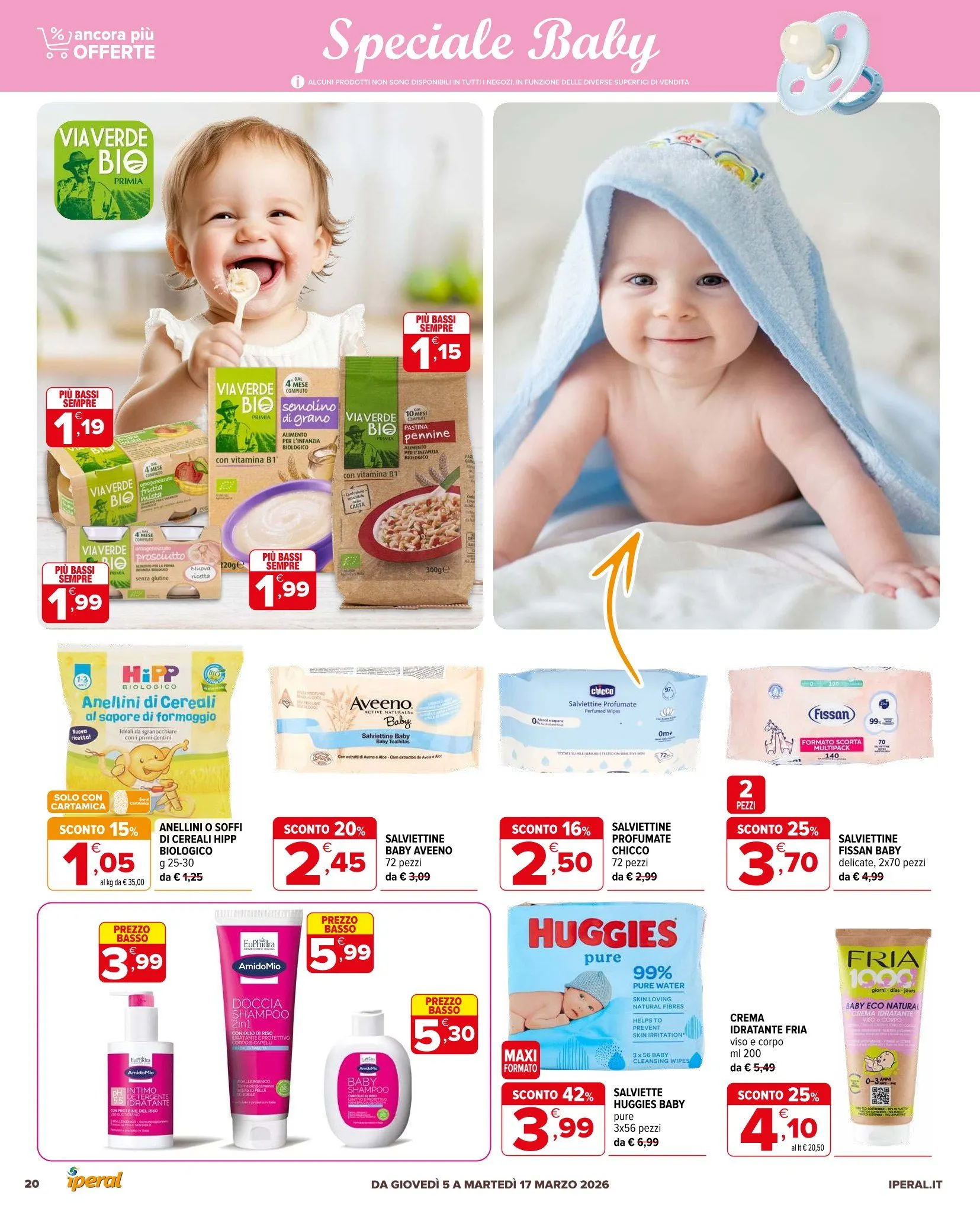  Iperal Volantino da 5 marzo a 17 marzo di 2026 - Pagina del volantino 20