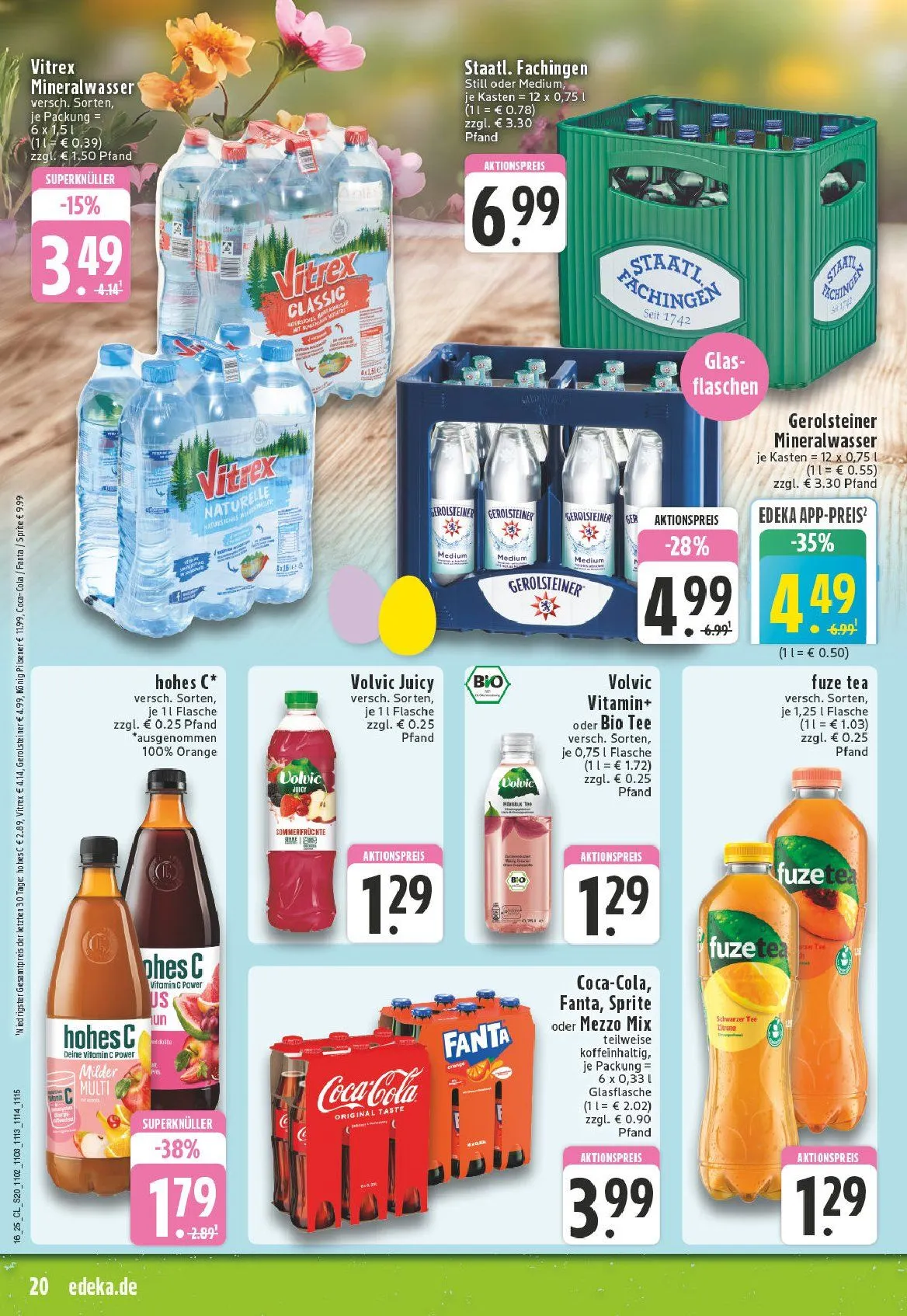 Edeka Angebote von 14. April bis 19. April 2025 - Prospekt seite 20