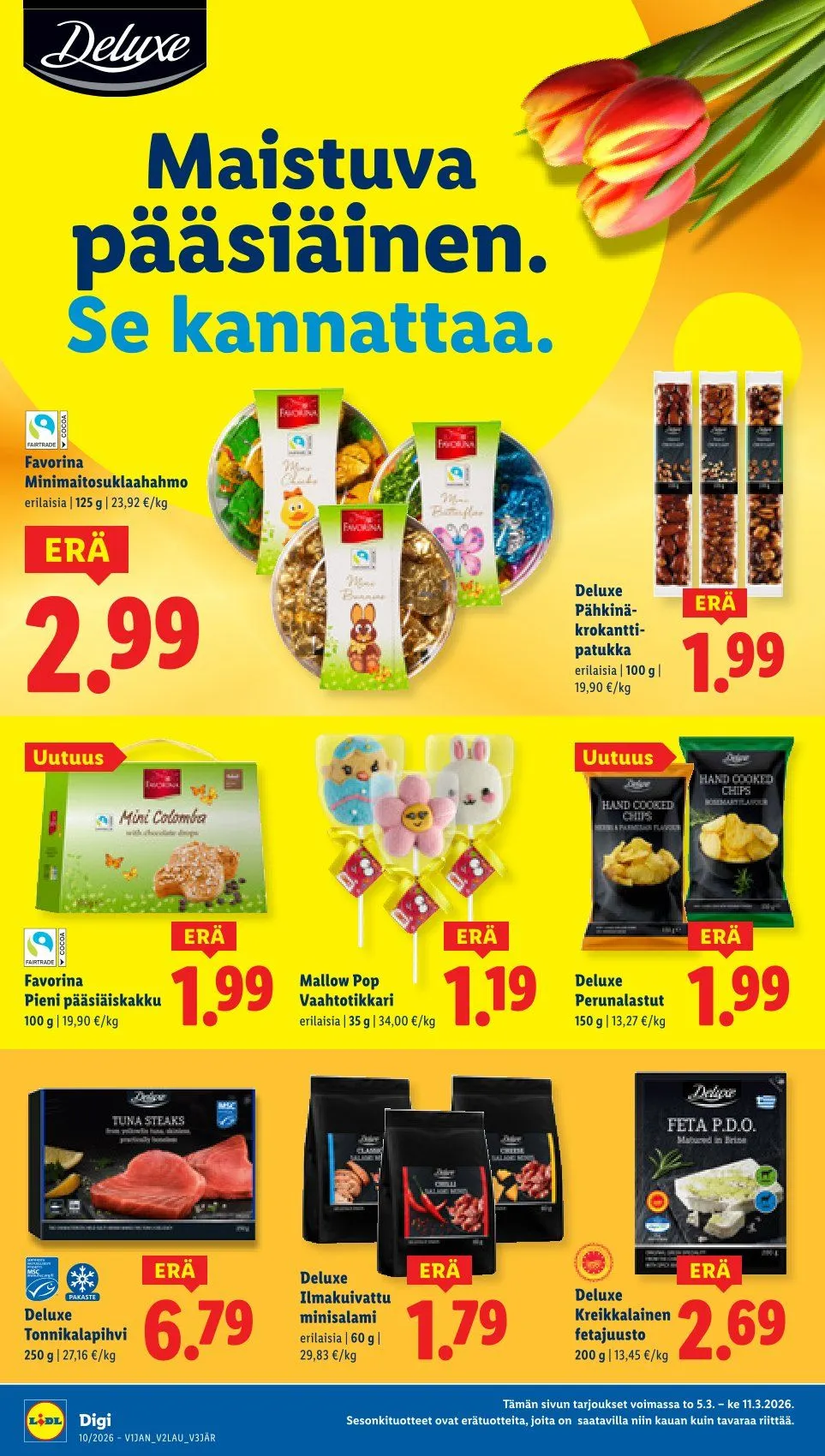 Kaupan Lidl uusimmat voimassa alkaen 5. maaliskuuta - 8. maaliskuuta 2026 - Tarjouslehti sivu 20