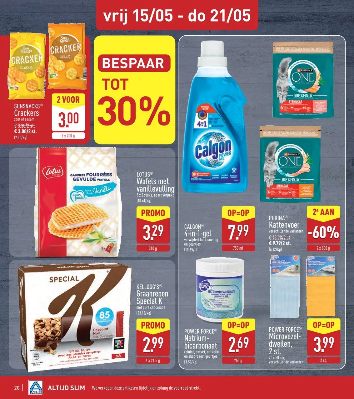 Aldi folder van 11 mei tot 17 mei 2026 - folder pagina 20