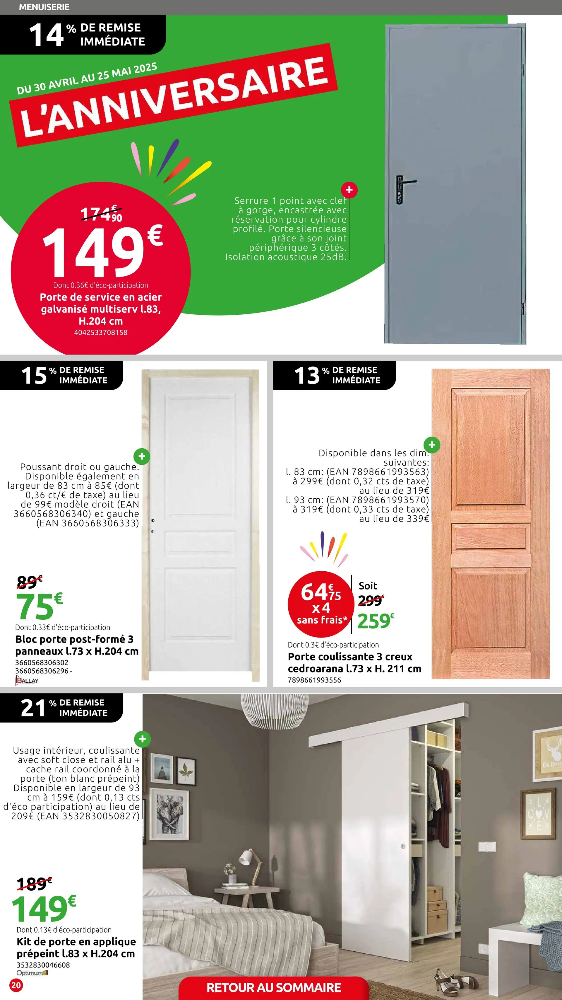 Mr. Bricolage Catalogues  du 30 avril au 25 mai 2025 - Catalogue page 20