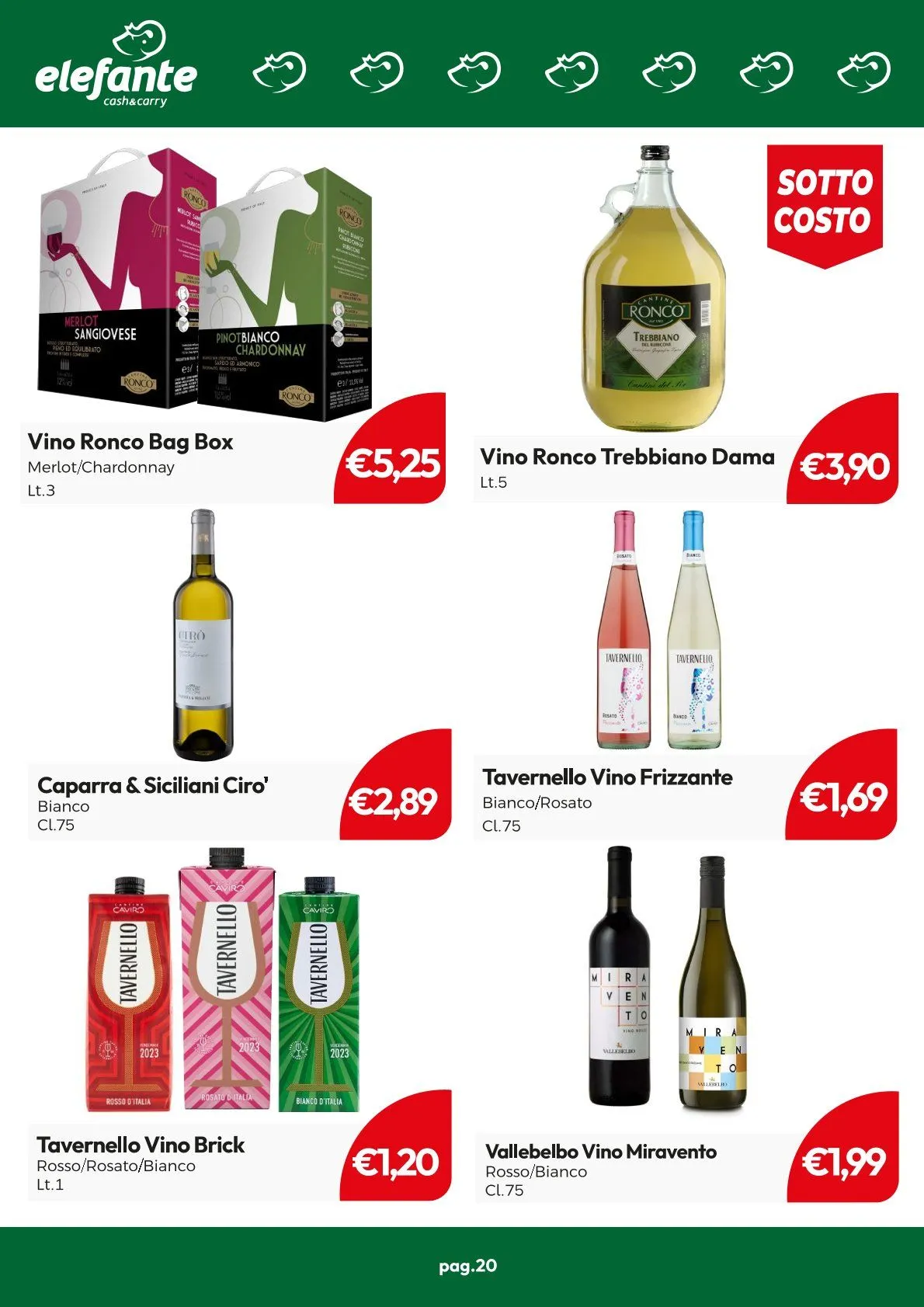 Elefante Cash & Carry Volantino da 16 maggio a 25 maggio di 2025 - Pagina del volantino 14