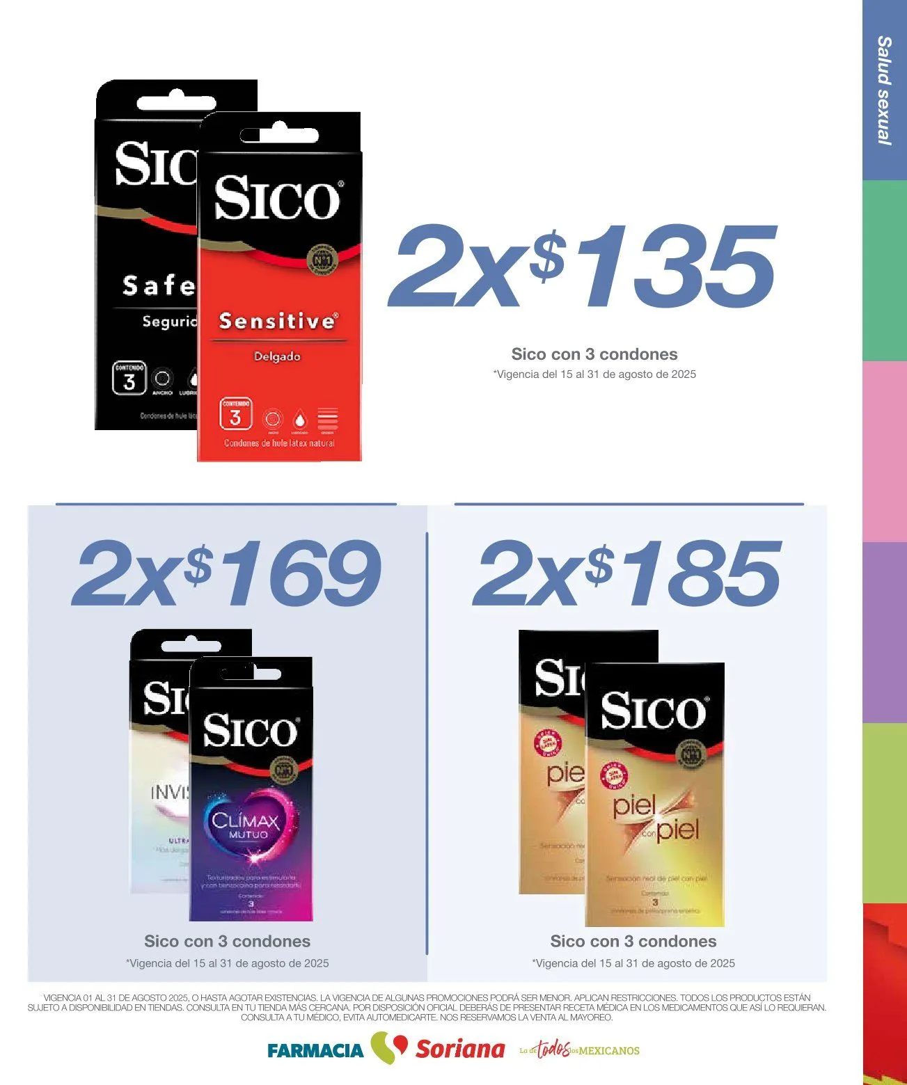 Catálogo de Soriana Ofertas Farmacia del Mes 1 de agosto al 31 de agosto 2025 - Pagina 20