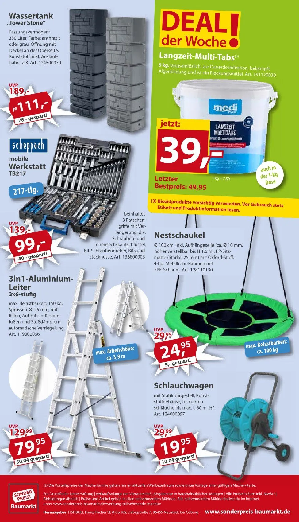  Sonderpreis-Baumarkt Angebote von 4. März bis 10. April 2026 - Prospekt seite 20