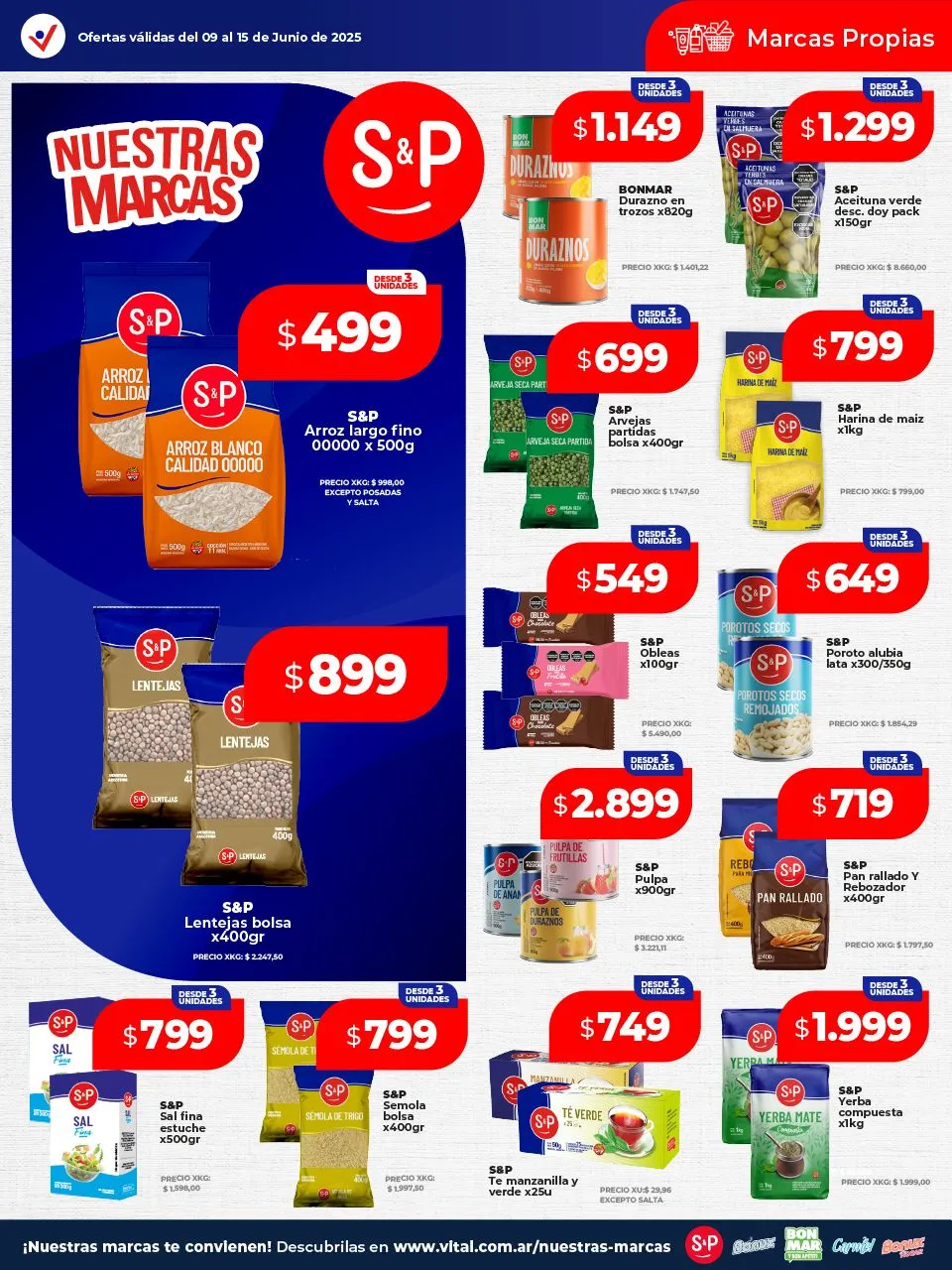 Ofertas de Vital Ofertas 9 de junio al 16 de junio 2025 - Página 20 del catálogo