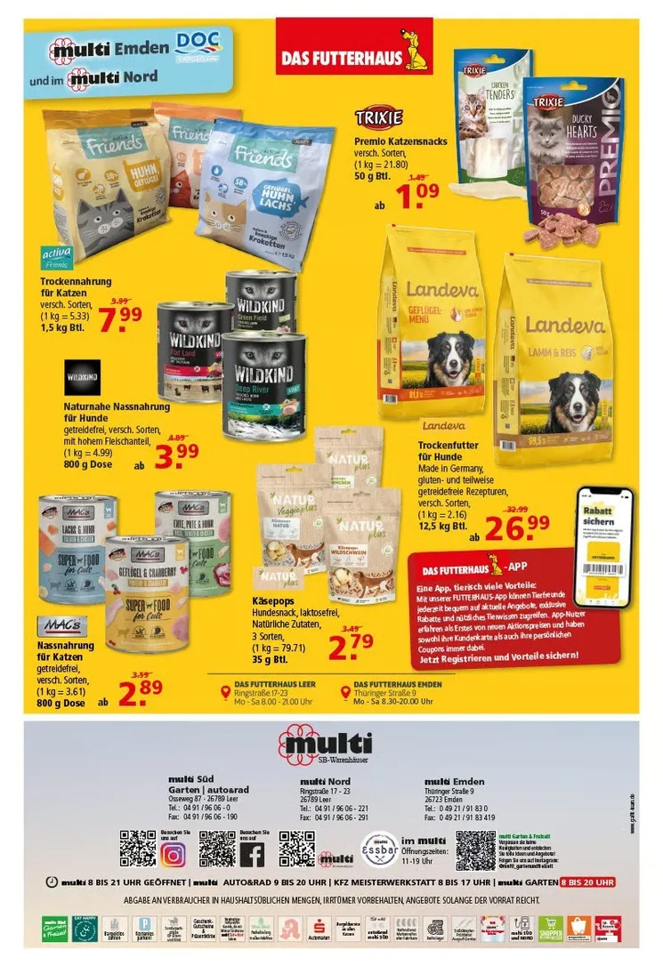  Multi Markt Angebote von 15. Juni bis 20. Juni 2026 - Prospekt seite 20