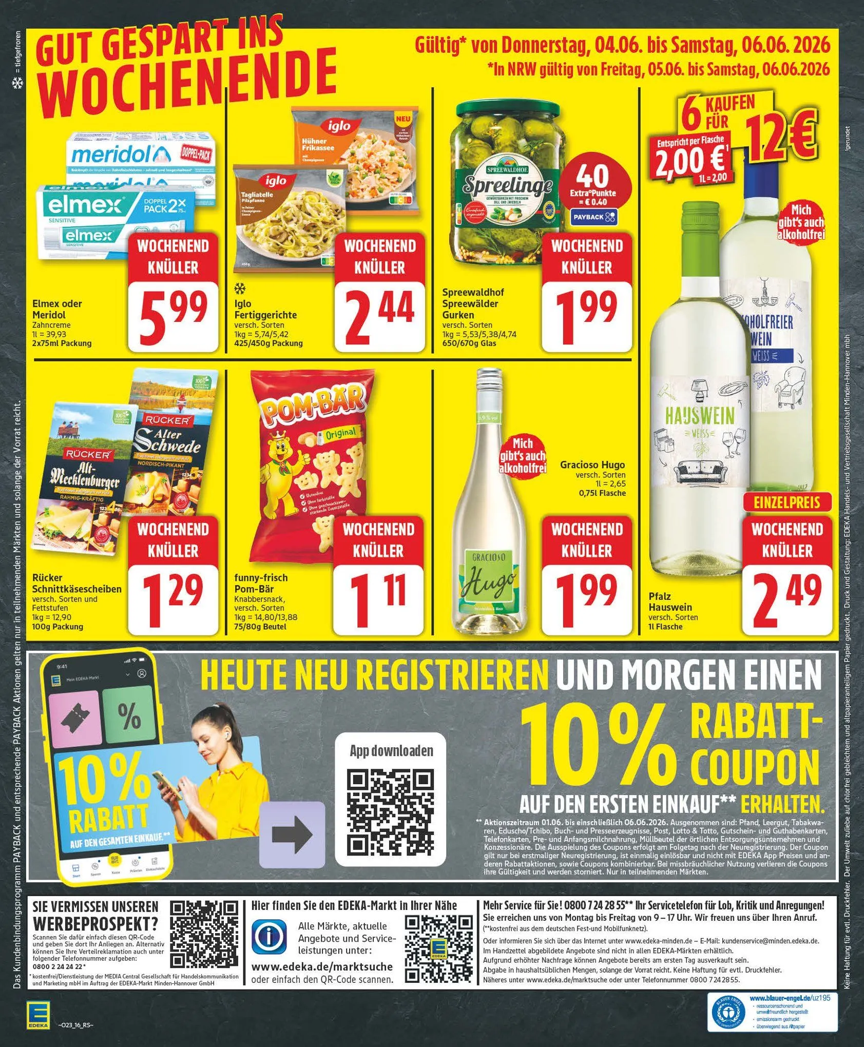 Edeka Angebote von 1. Juni bis 6. Juni 2026 - Prospekt seite 20