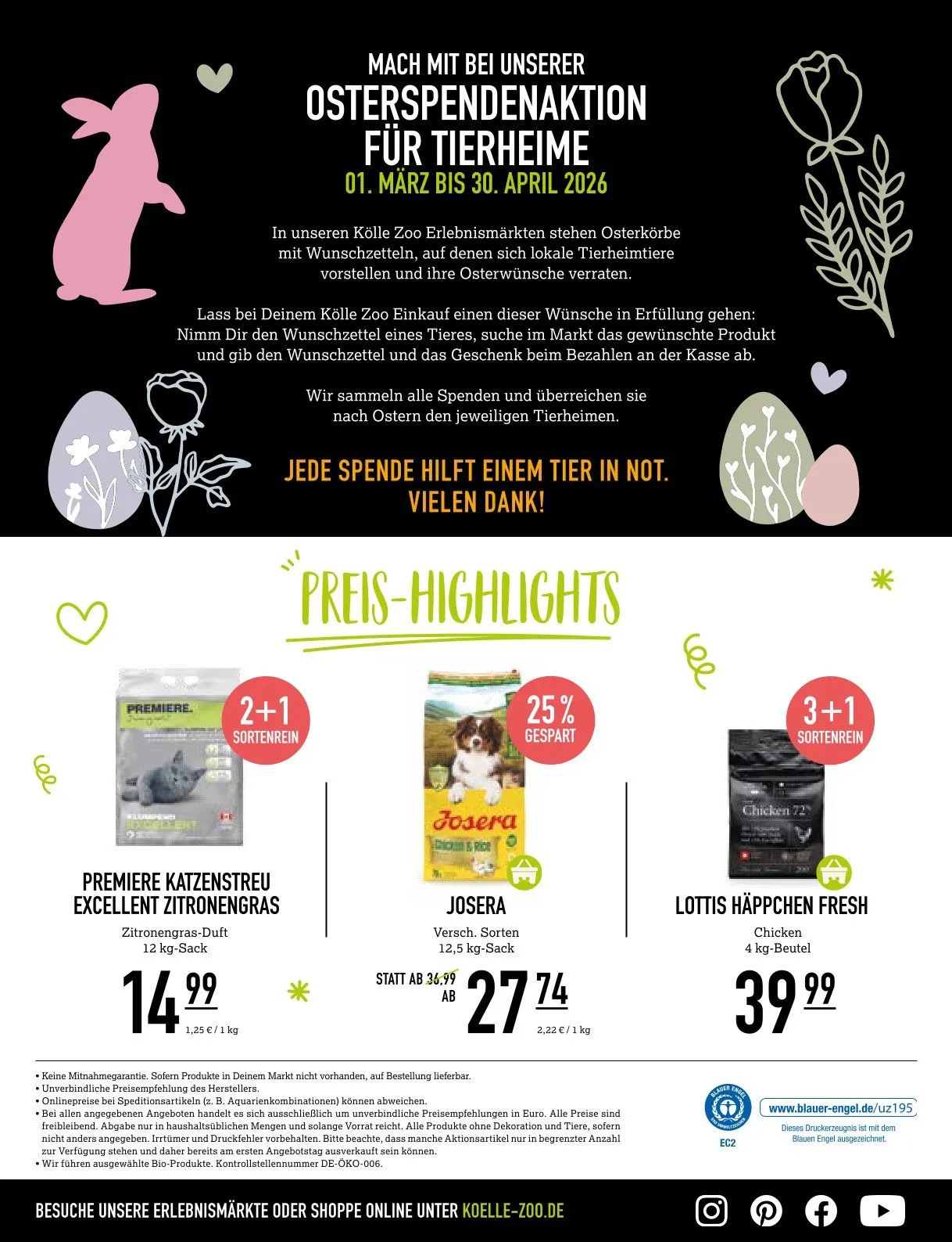 Kölle Zoo Prospekte  von 26. Februar bis 4. März 2026 - Prospekt seite 20