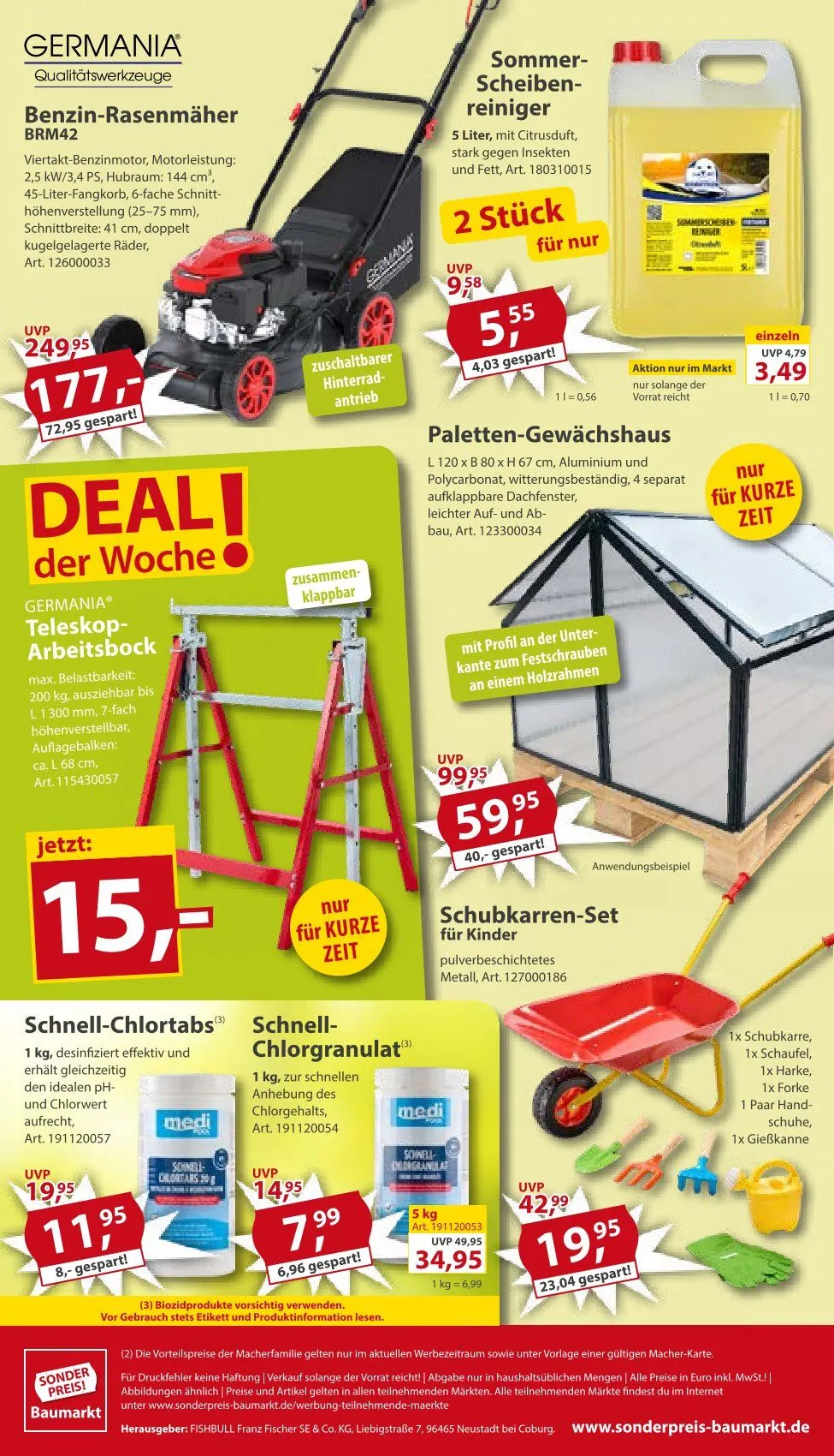 Sonderpreis-Baumarkt Angebote von 11. April bis 17. April 2026 - Prospekt seite 20