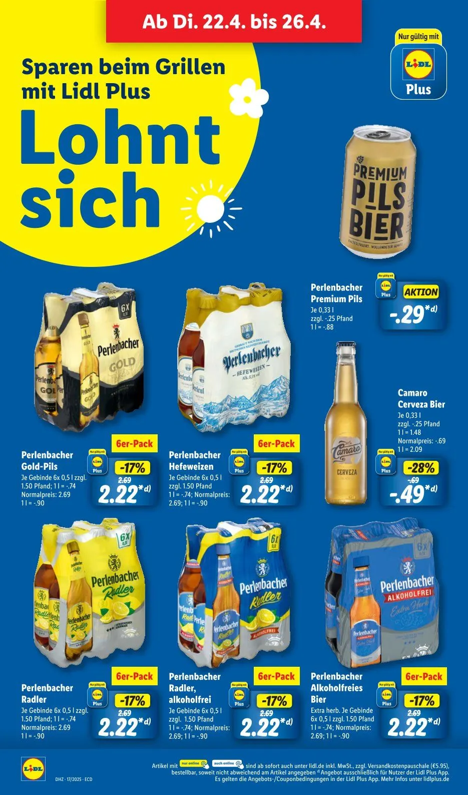 Lidl Angebote von 22. April bis 26. April 2025 - Prospekt seite 20