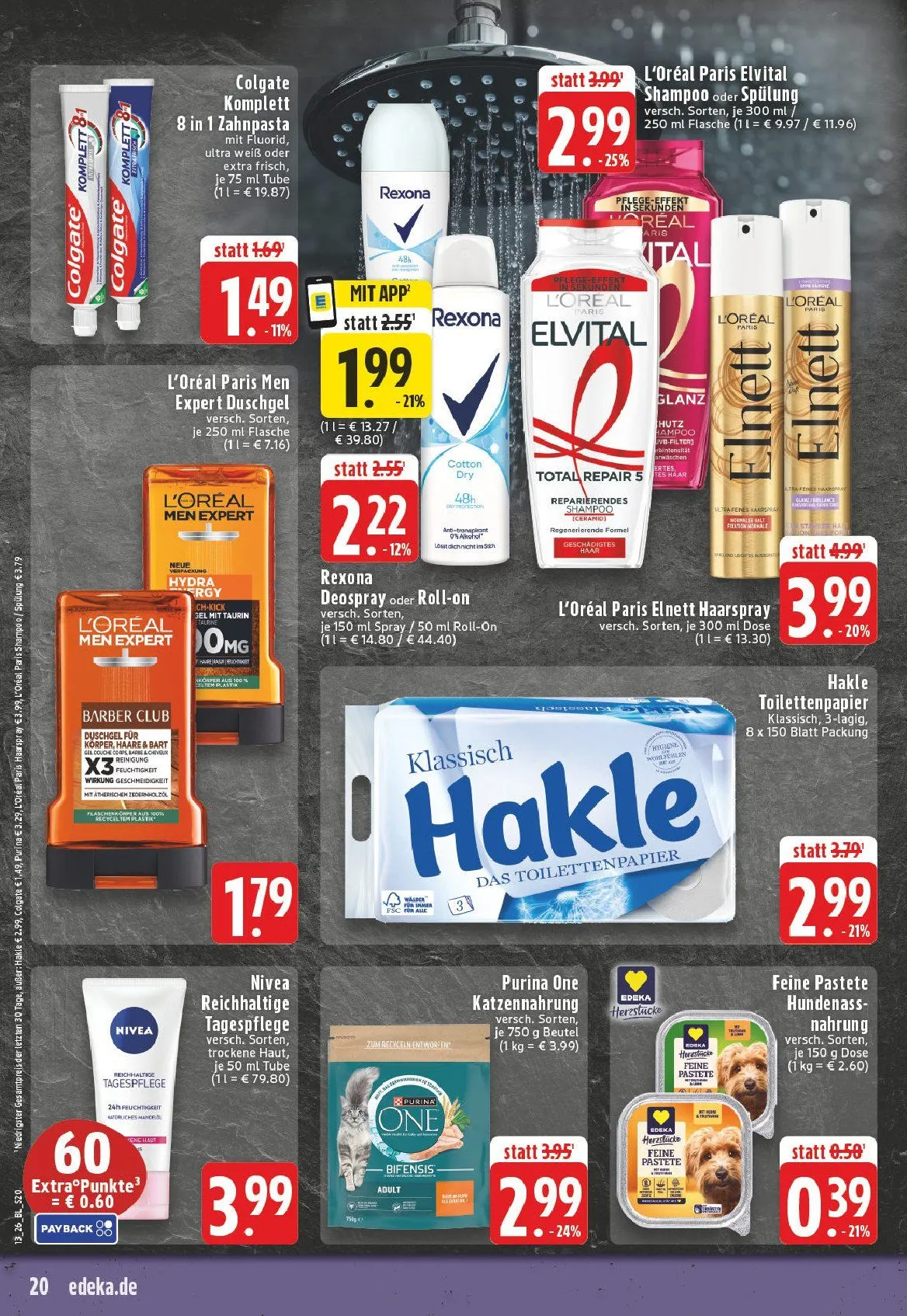 Edeka Prospekte von 23. März bis 28. März 2026 - Prospekt seite 20