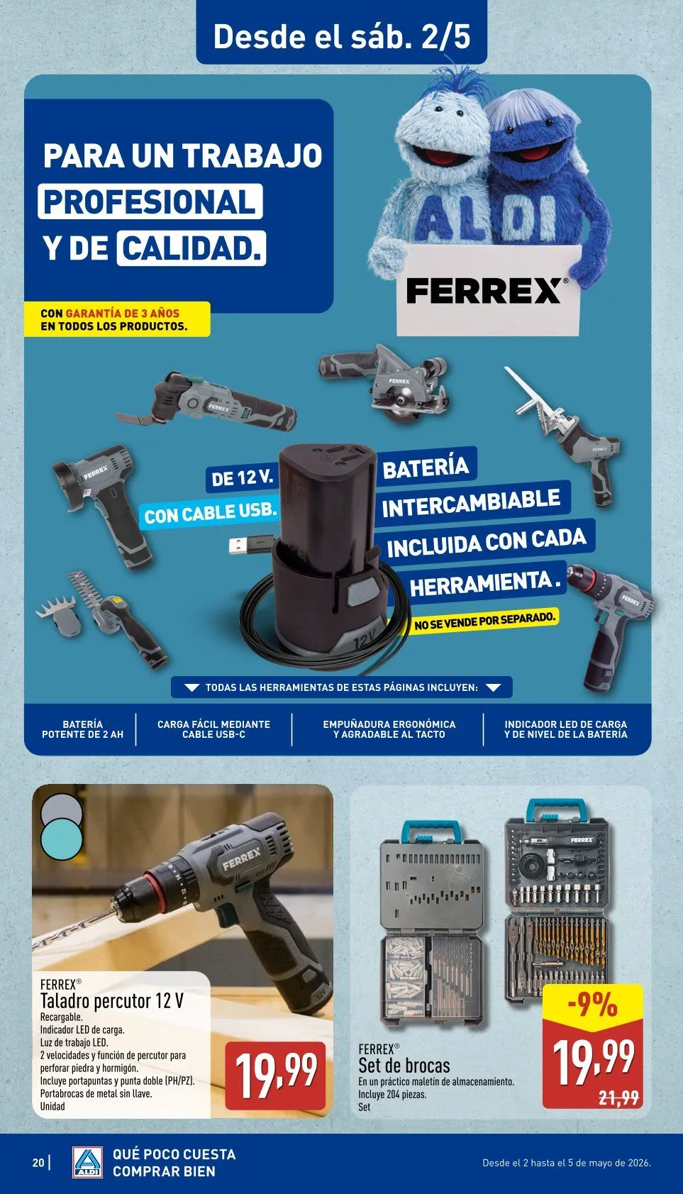 Catalogues ALDI du 4 mai au 10 mai 2026 - Catalogue page 20