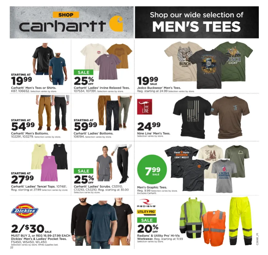 Weekly promotion Fleet Farm Sales spanning from April 27 to May 3 2026 - Page 20 for Catalogue 365