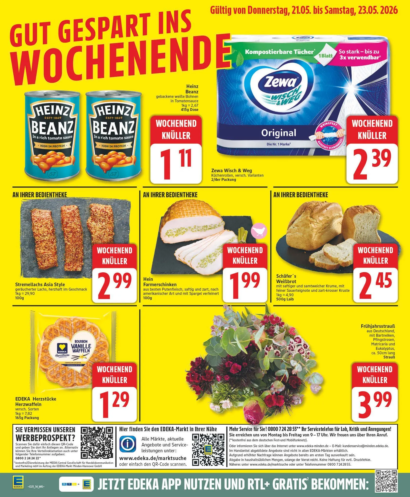 Edeka Angebote von 18. Mai bis 23. Mai 2026 - Prospekt seite 20