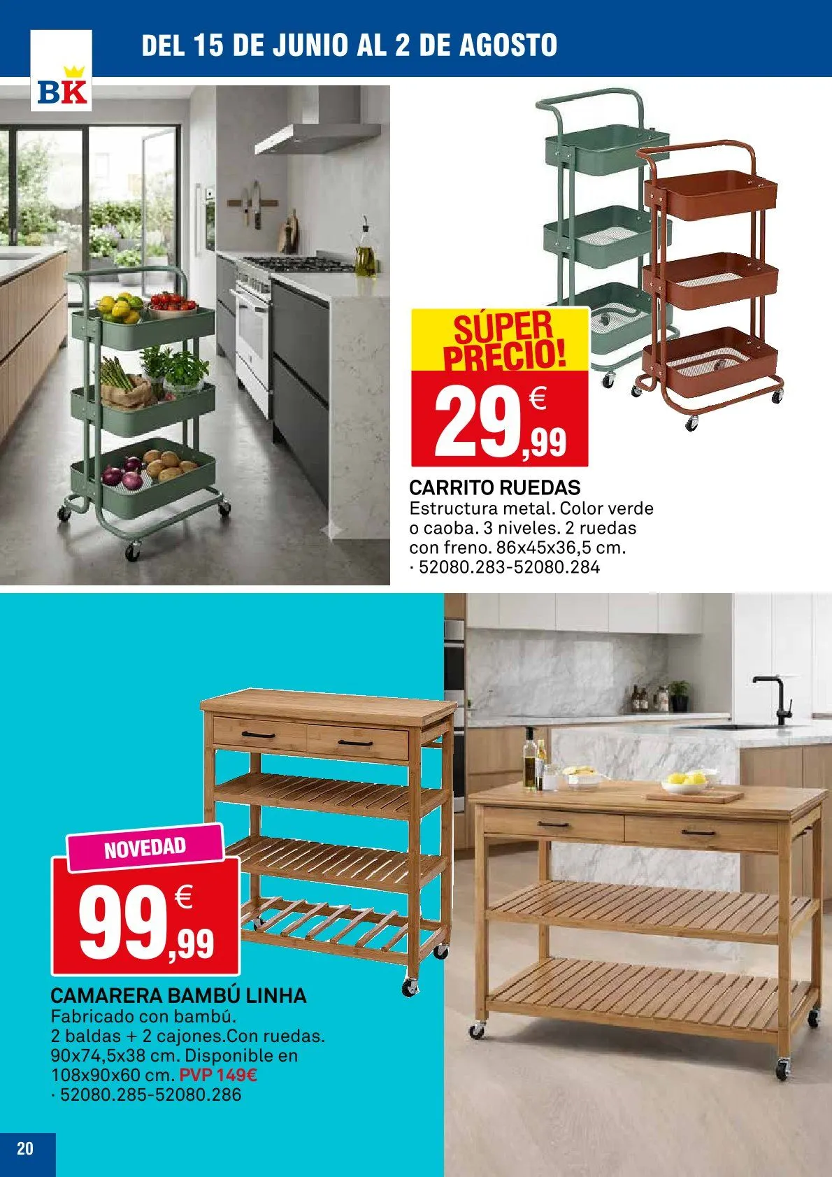 Catálogo de Bricoking Ofertas 15 de junio al 2 de agosto 2026 - Página 20