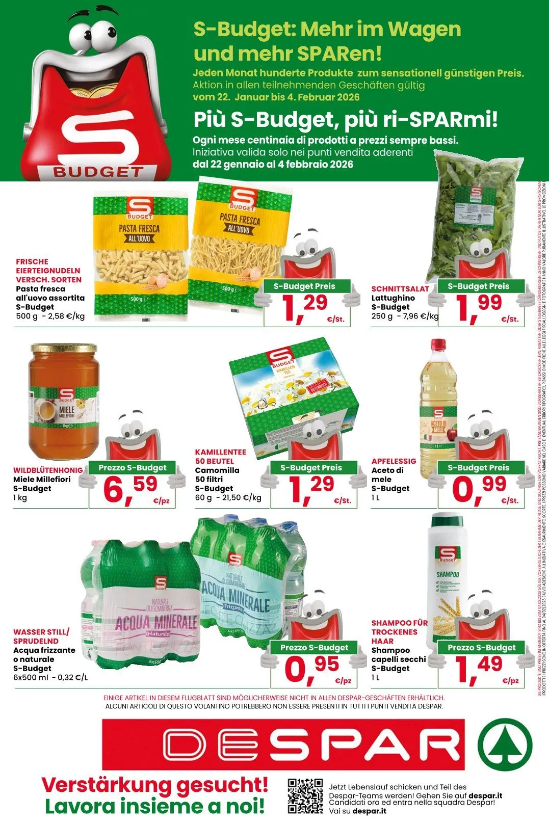 Volantini Despar da 22 gennaio a 4 febbraio di 2026 - Pagina del volantino 20