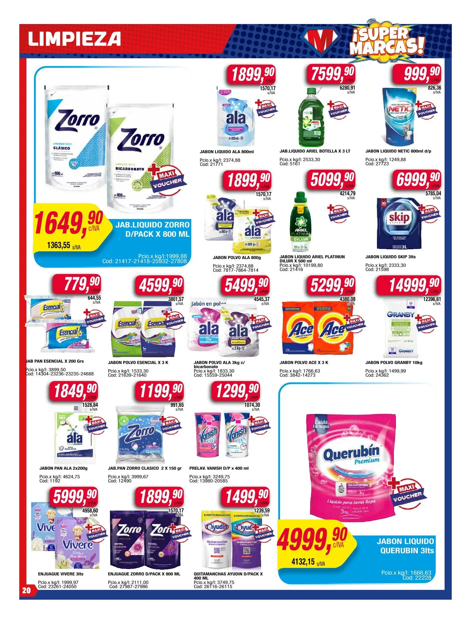 Ofertas de Ofertas Maxiconsumo 21 de julio al 27 de julio 2025 - Página 20 del catálogo