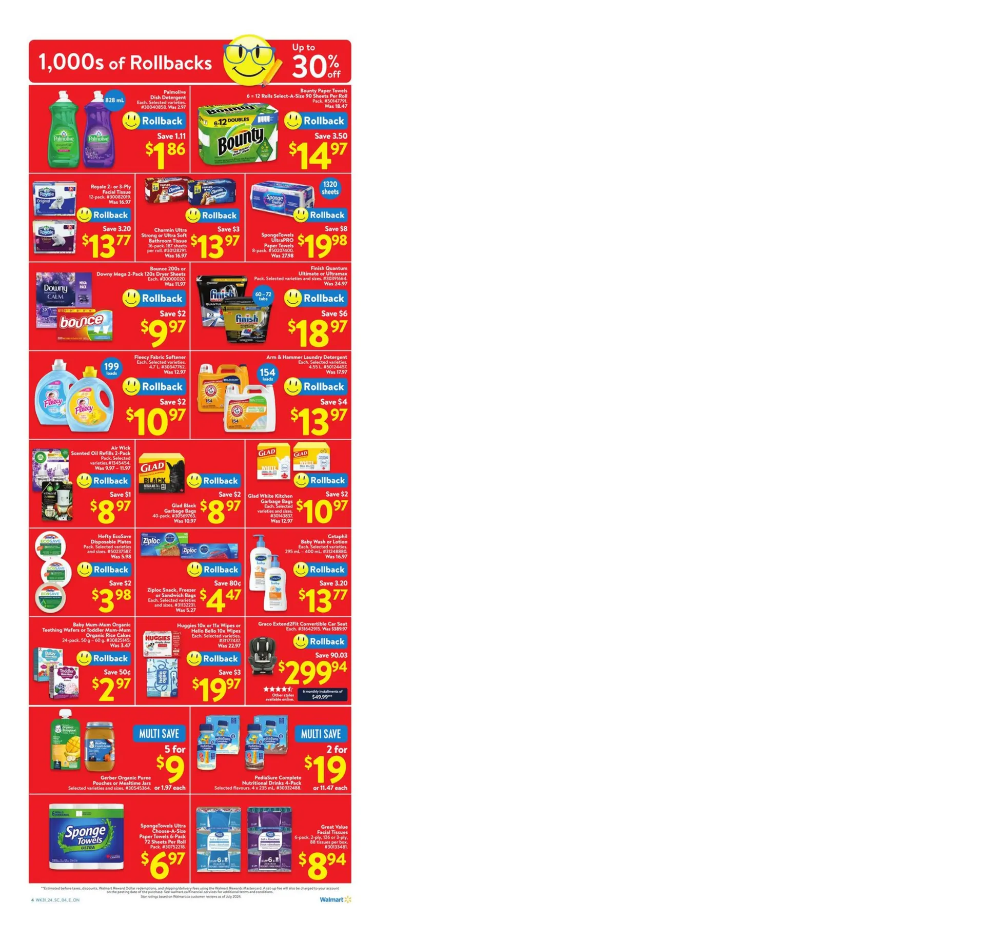 Walmart weekly flyer from August 22 to August 28 2024 - flyer page 19