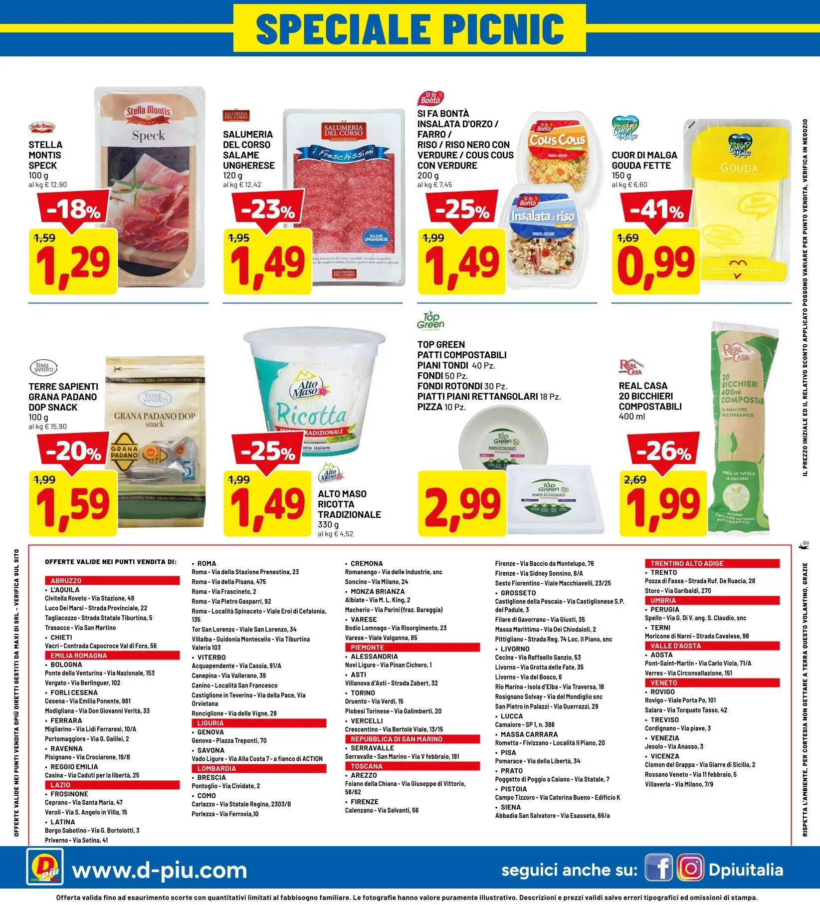 Volantino  D Più da 20 aprile a 29 aprile di 2026 - Pagina del volantino 20