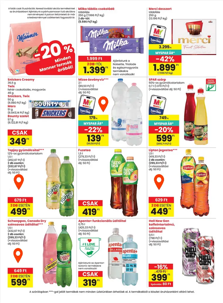 Katalógus  SPAR legfrissebb ajánlatai május 14.-tól május 20.-ig 2026. - Oldal 4