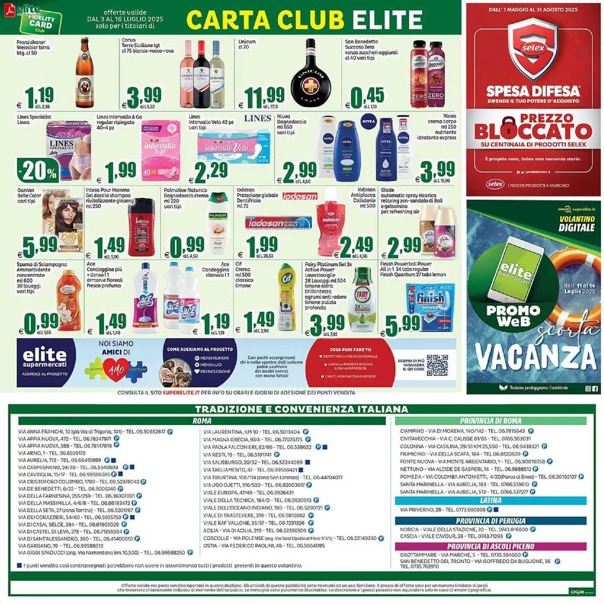Volantini Elite Supermercati da 3 luglio a 16 luglio di 2025 - Pagina del volantino 20