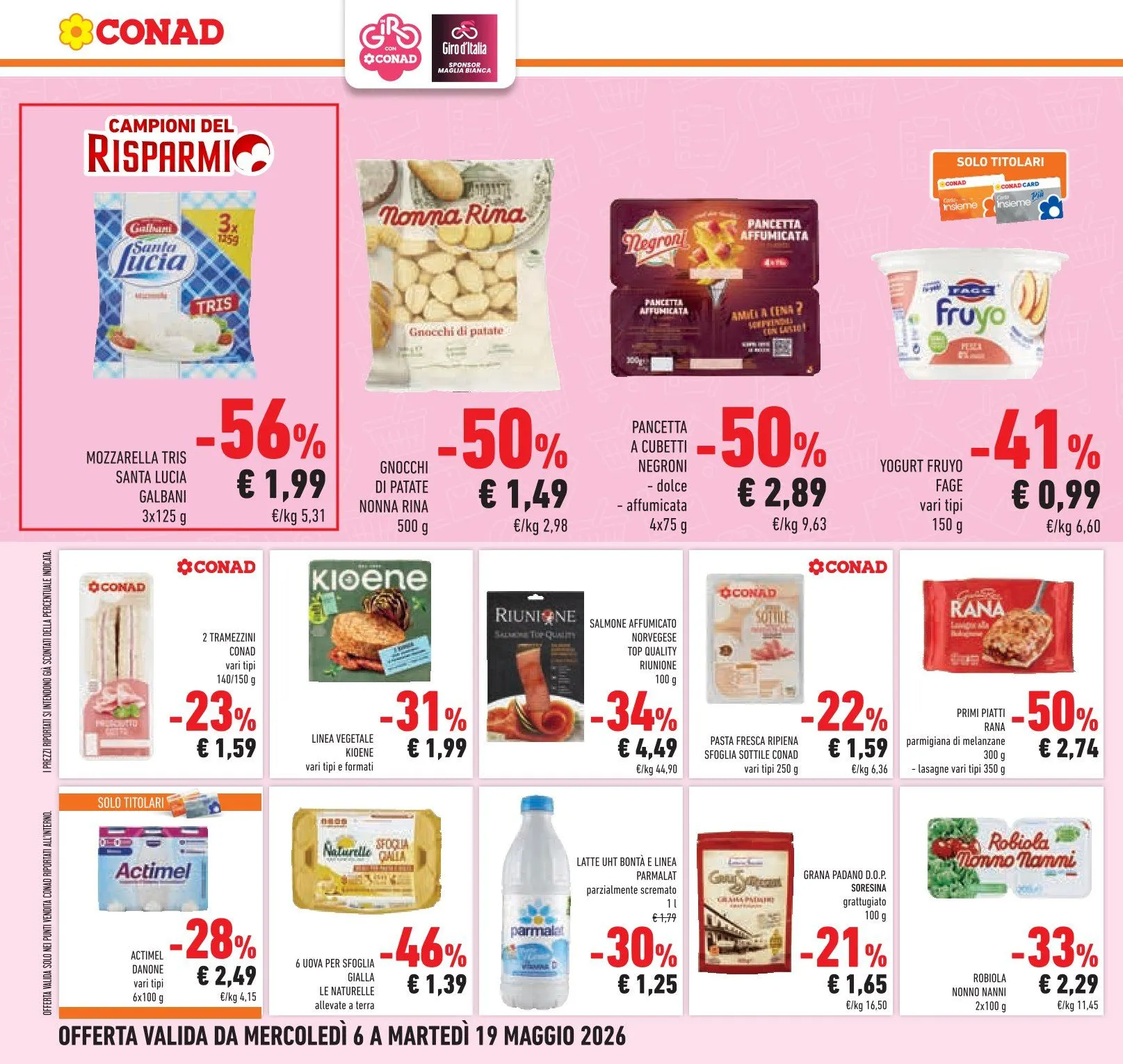 Volantini Conad da 6 maggio a 19 maggio di 2026 - Pagina del volantino 20