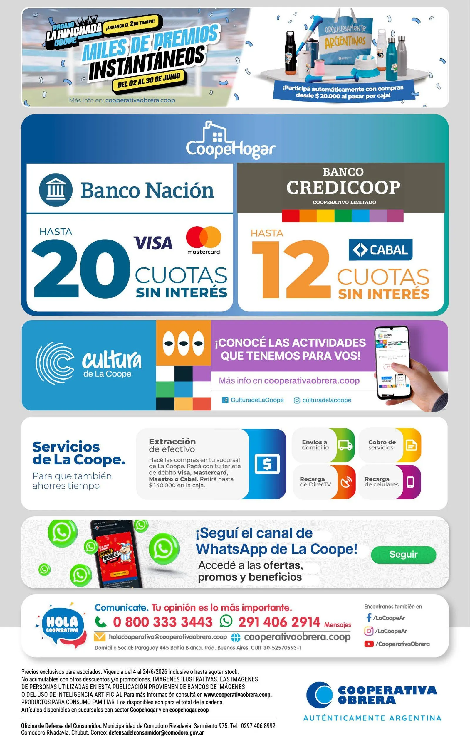 Ofertas de Ofertas Cooperativa Obrera 11 de junio al 21 de junio 2026 - Página 20 del catálogo