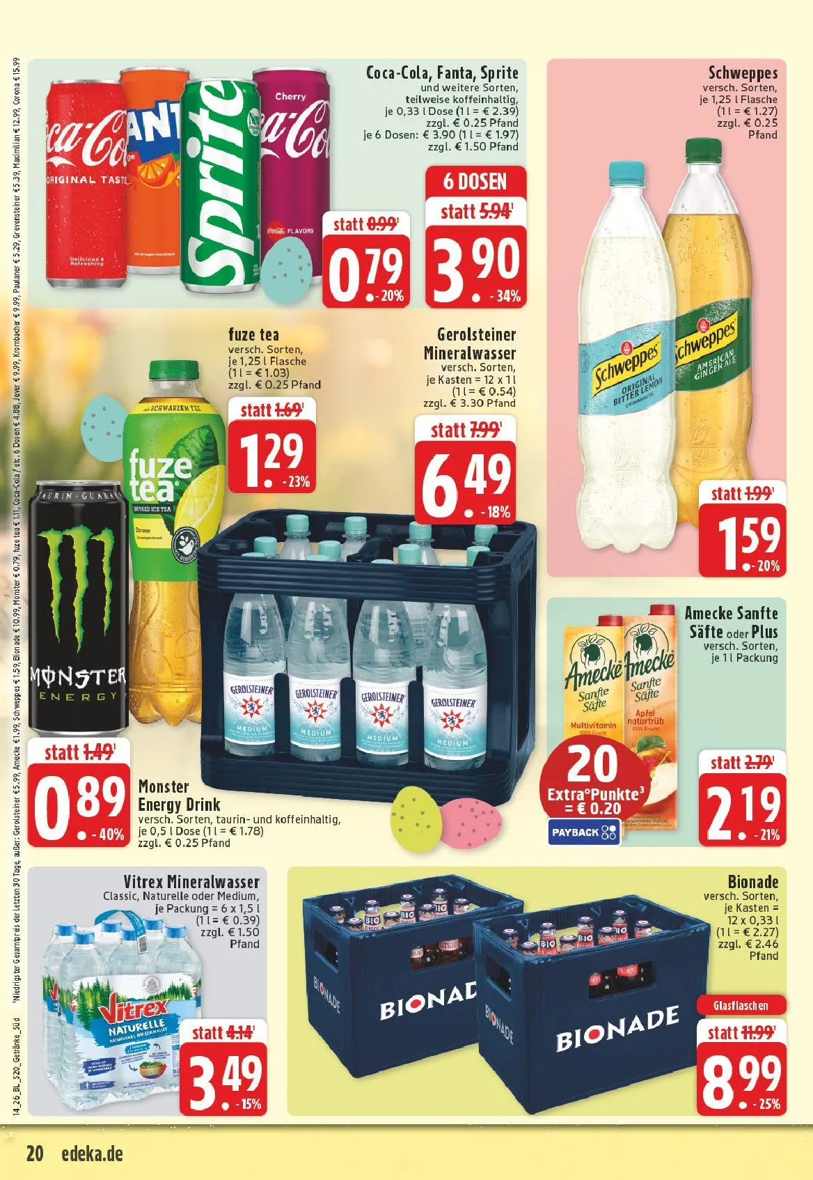 Edeka Angebote von 30. März bis 4. April 2026 - Prospekt seite 20
